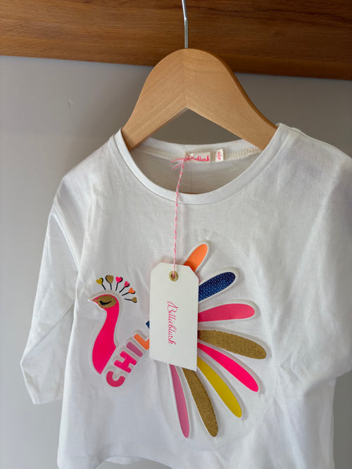 BillieBlush - shirth lange mouwen met pauw - 86