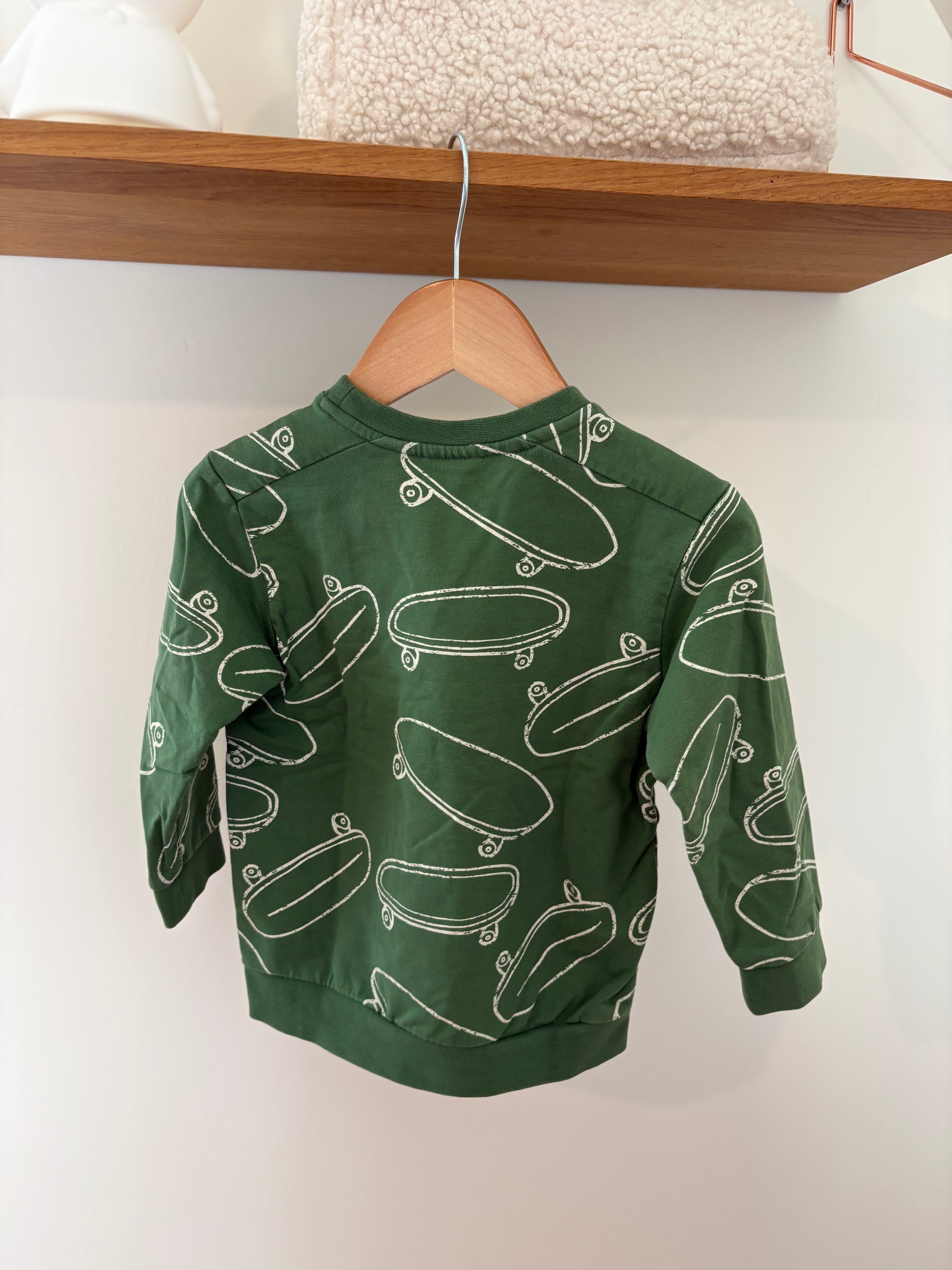 Hust & Claire - groene sweater - 92