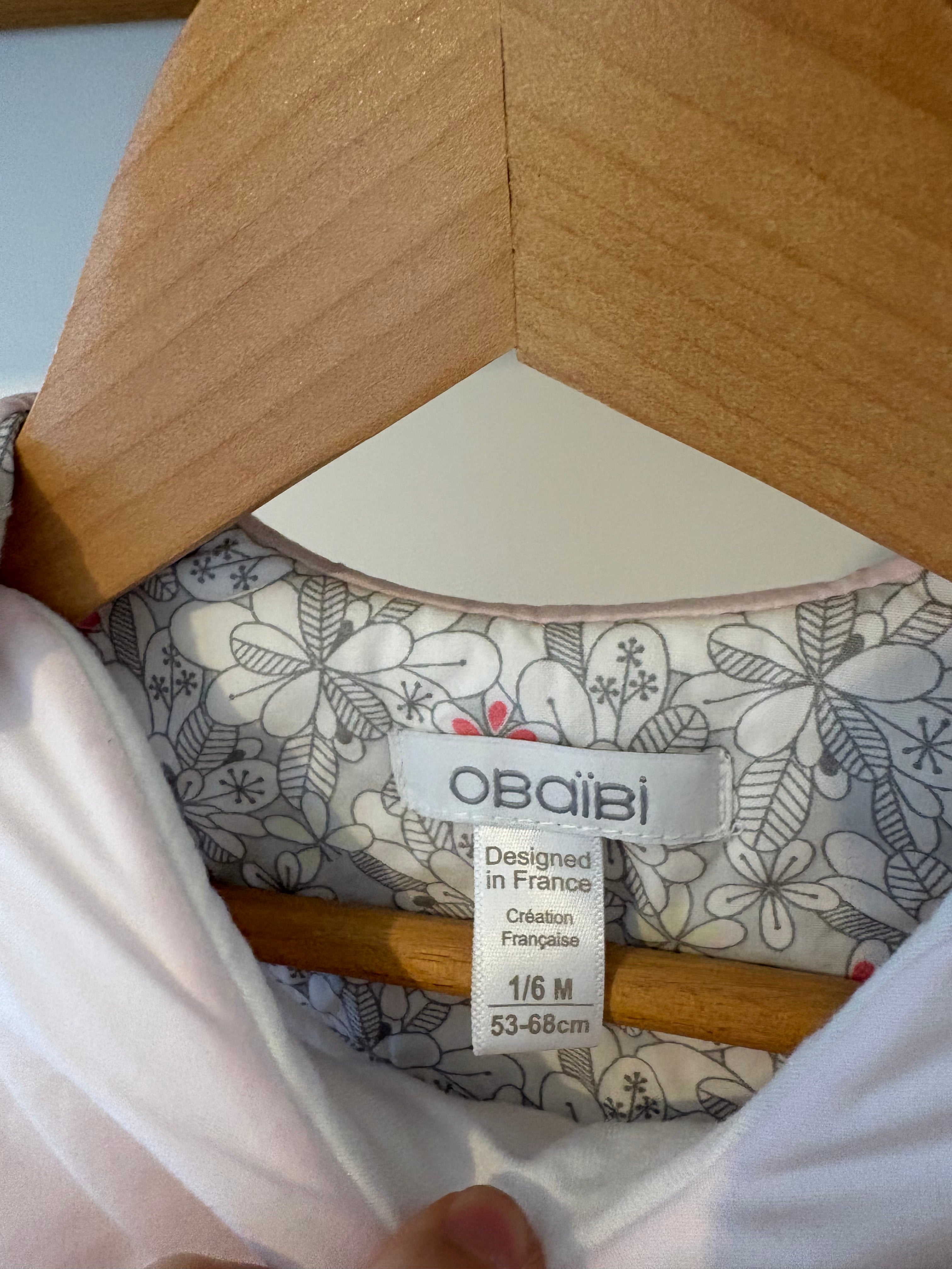 Obaibi - roze slaapzak - 3/6M