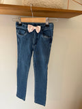 Natini - jeans met roze strik - 104