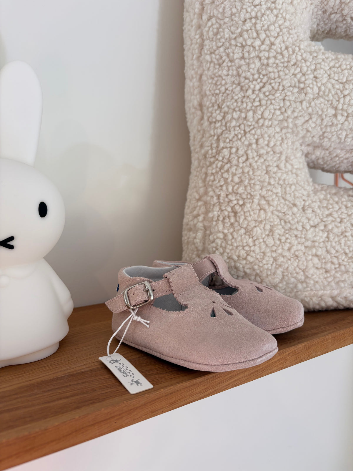 Stabifoot - Oudroze babyschoentjes - 22 (nieuw)