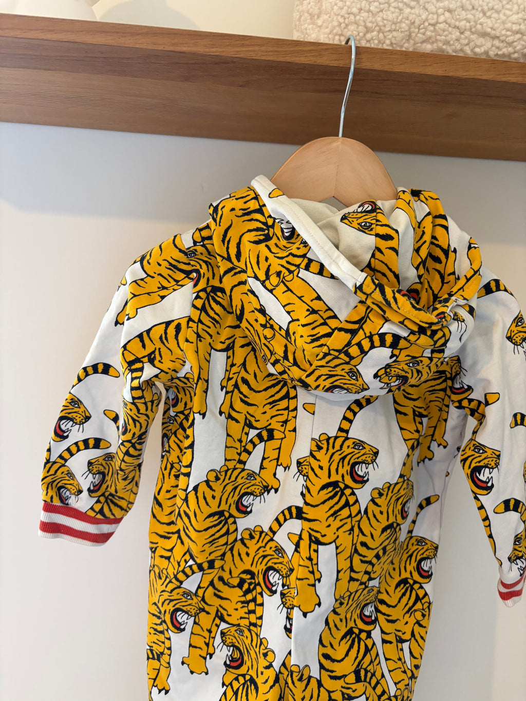 Mini Rodini - onesie luipaard - 80/86