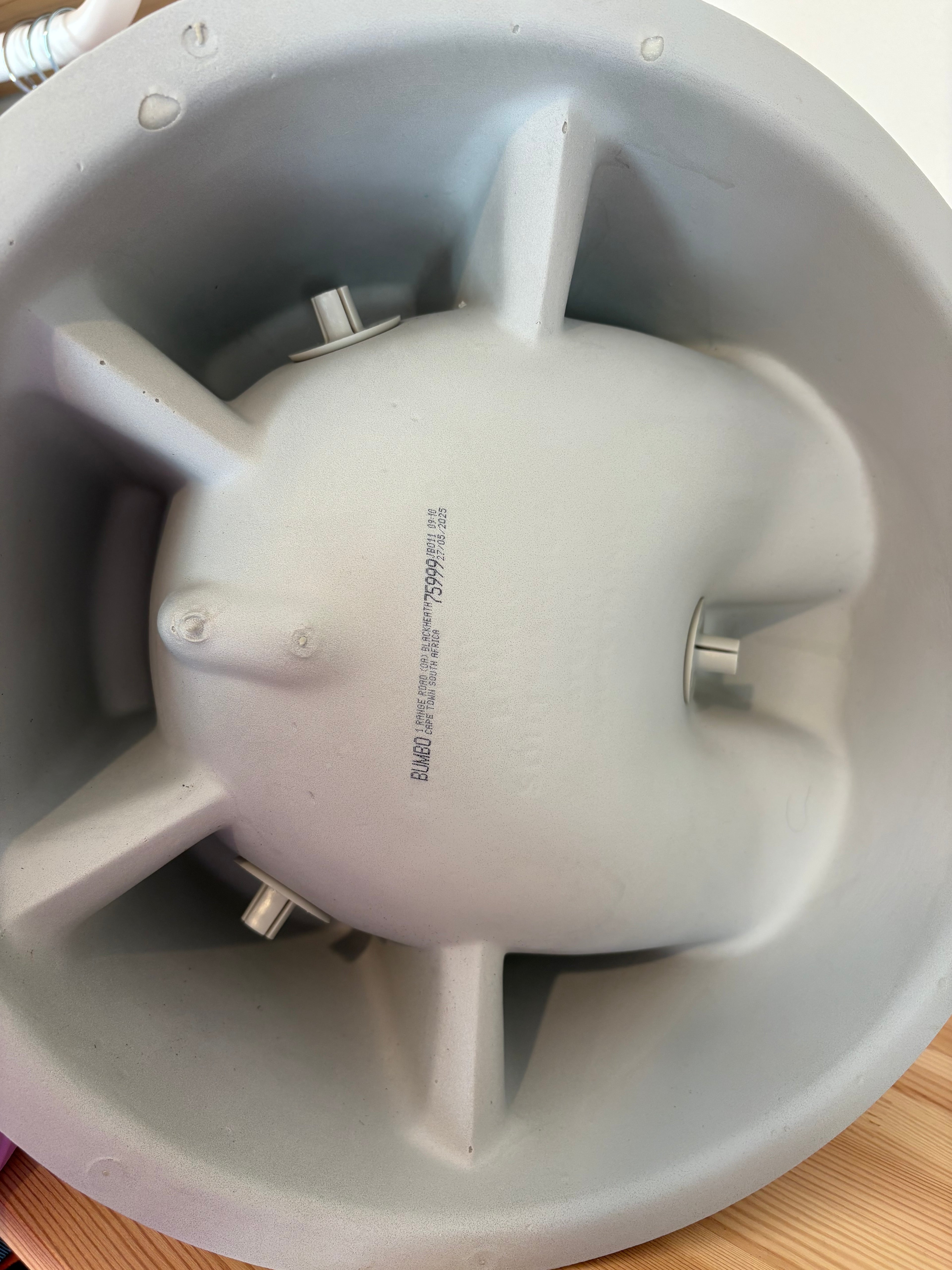Bumbo seat- grijs