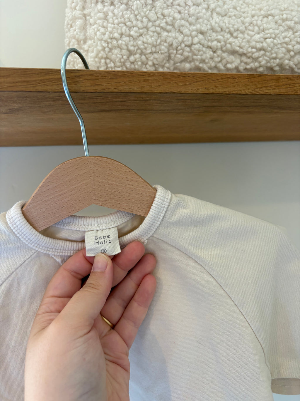 Bébé Holic - sweater creme wit - S