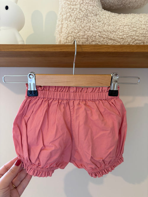Buissoniere - roze shortje - 12M
