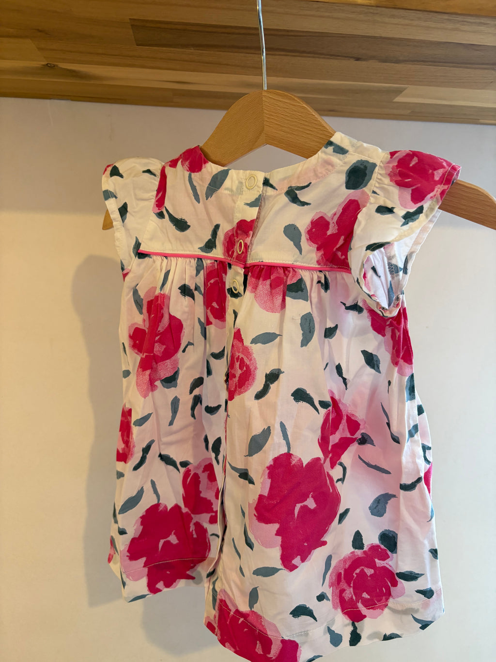 Petit Bateau - Jurkje bloemen - 68
