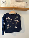 Mayoral - blauwe sweater -110