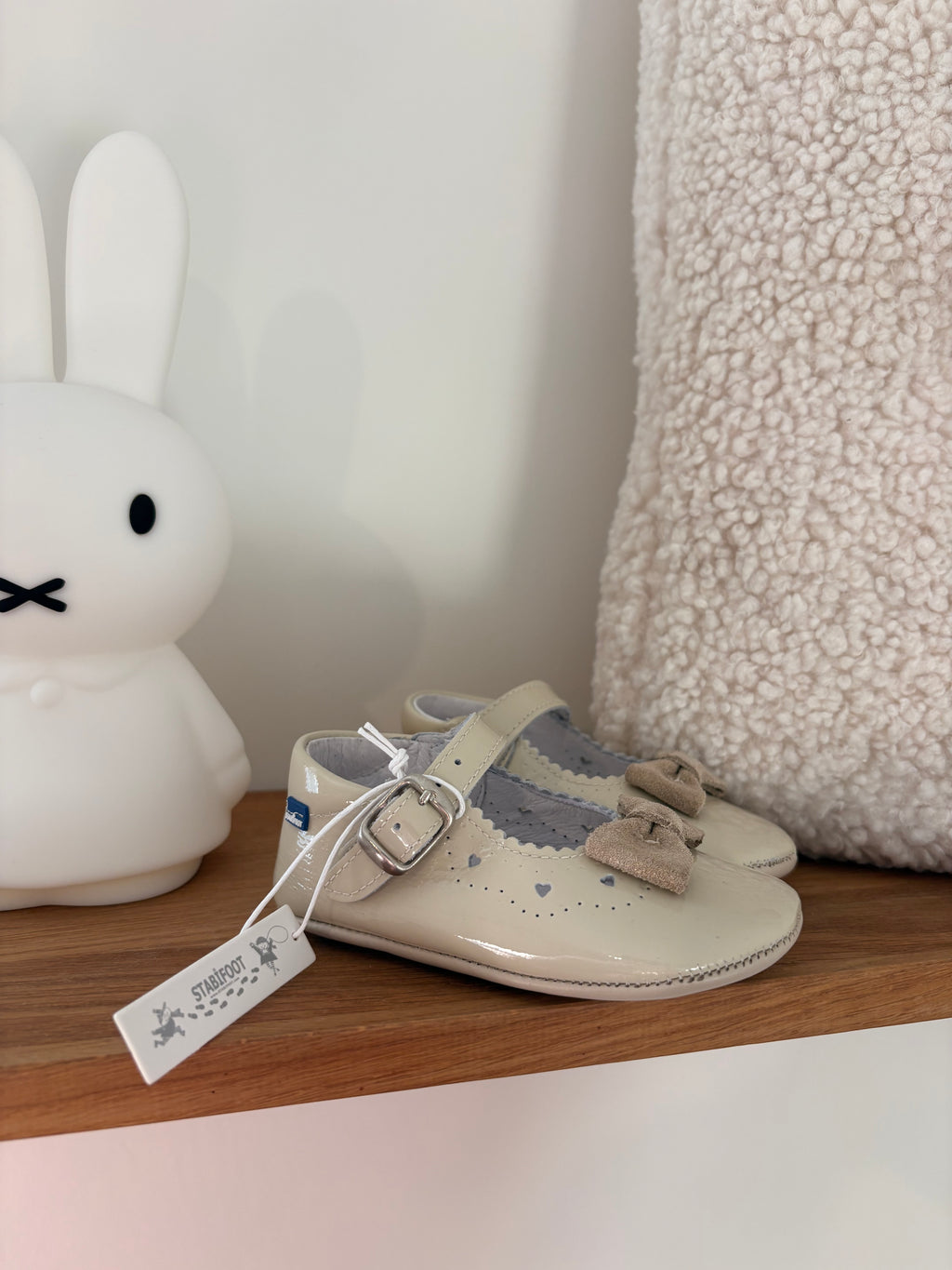Stabifoot - Champagne ballerina babyschoentjes - 22 (nieuw)