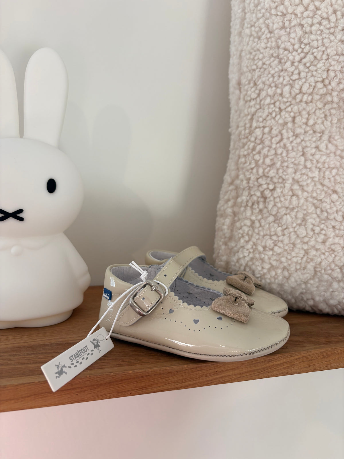 Stabifoot - Champagne ballerina babyschoentjes - 22 (nieuw)