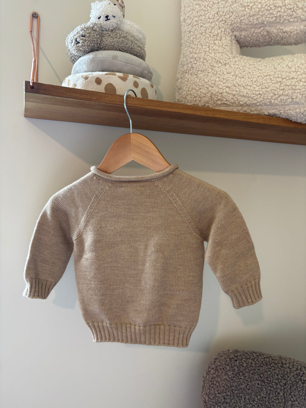 hvid - sweater 3/6M