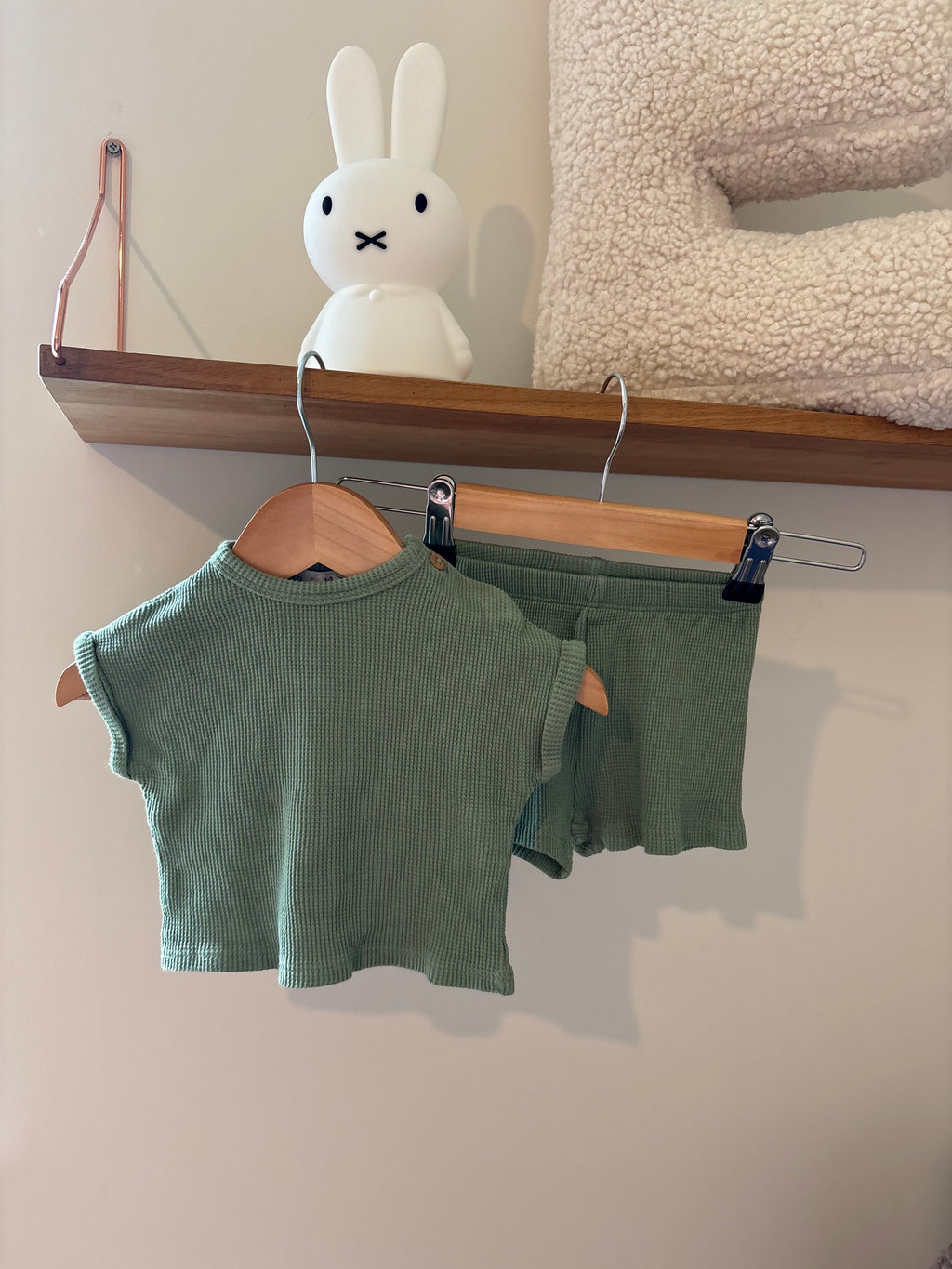 Zara - groen zomers setje - 62