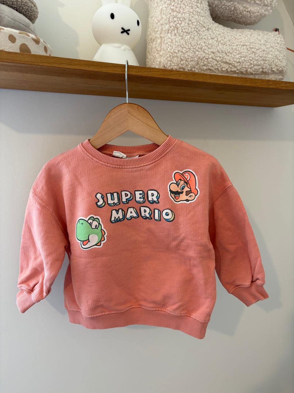 Zara - oversized sweater super mario - 86