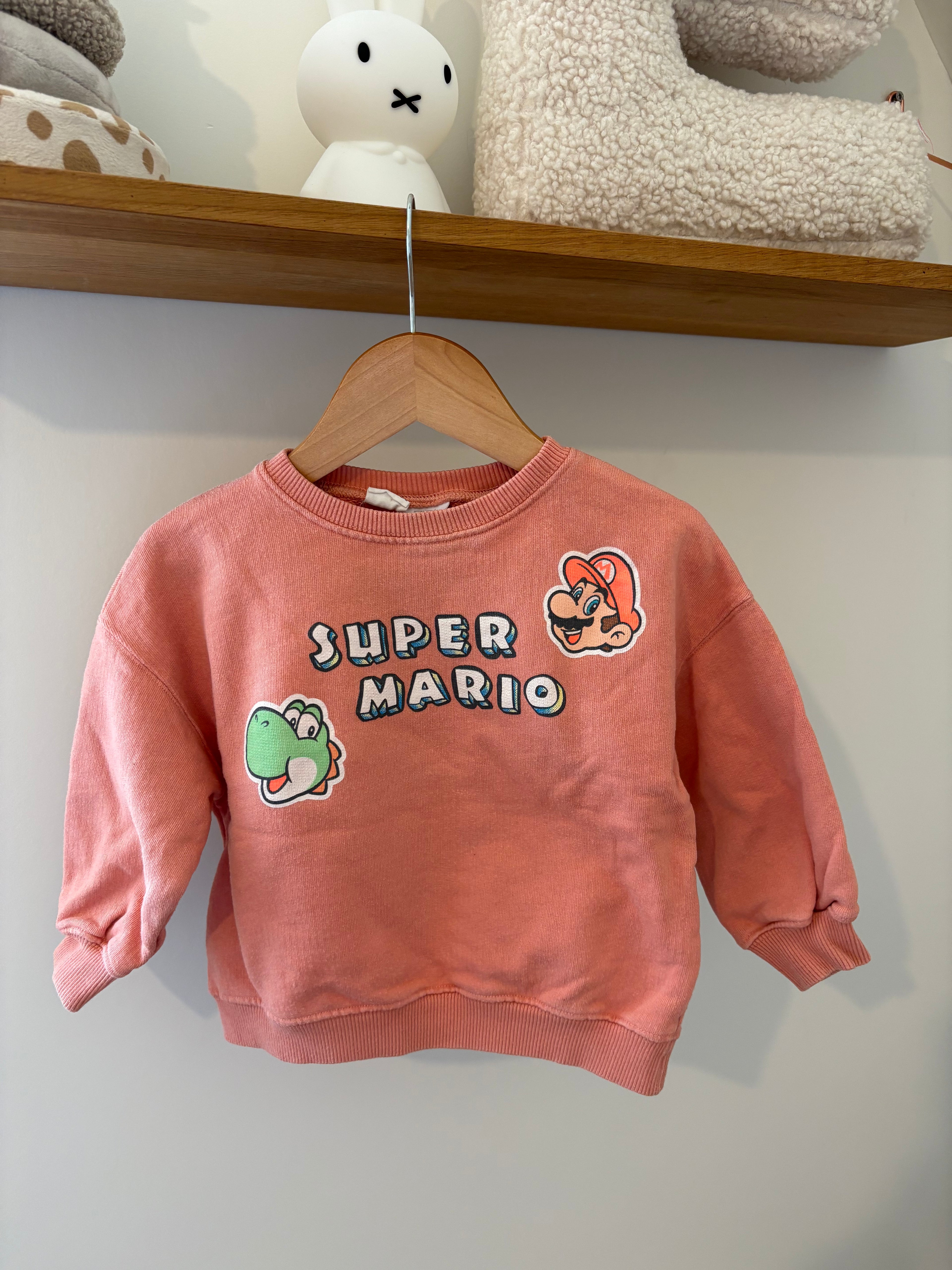 Zara - oversized sweater super mario - 86