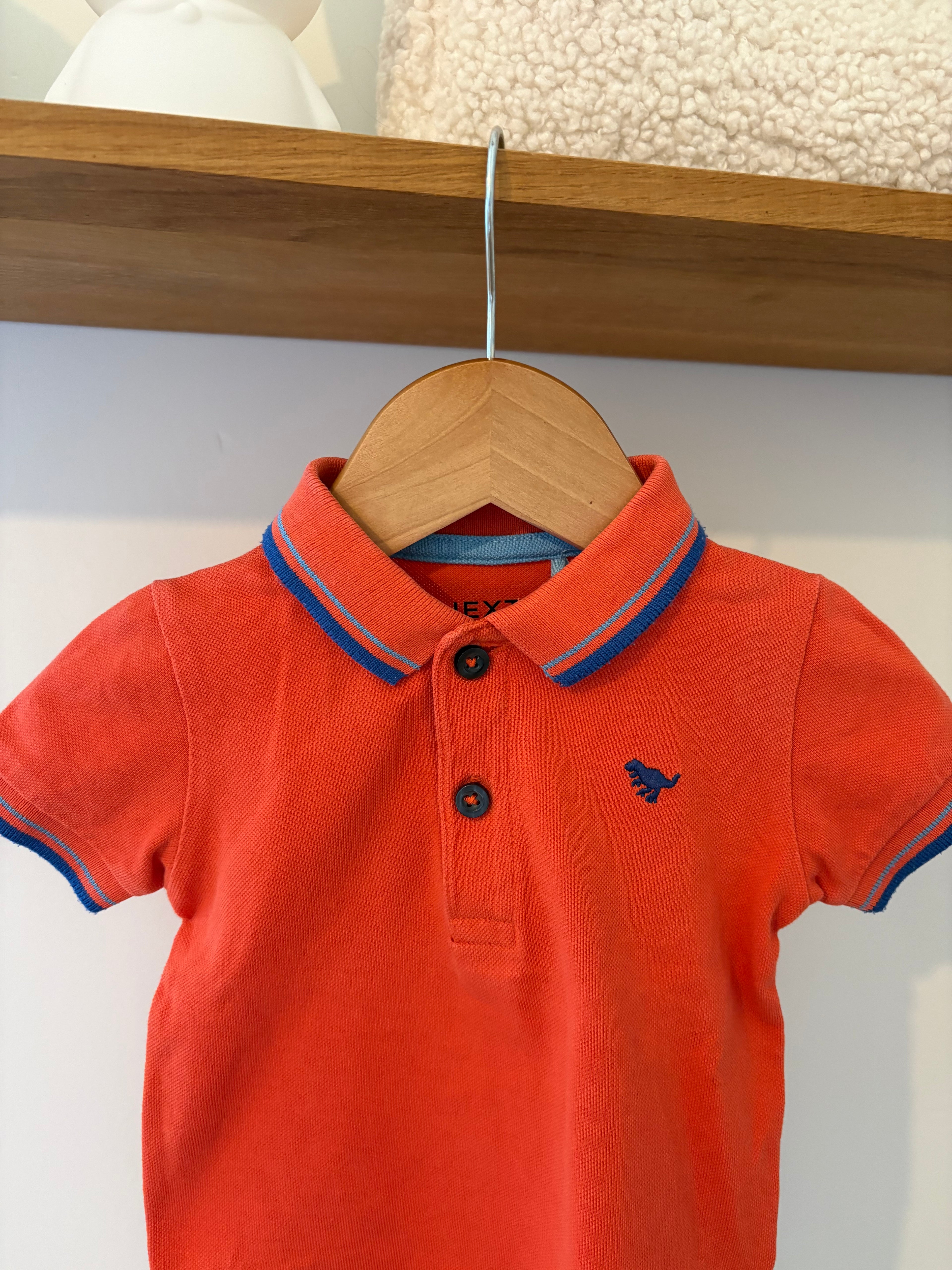 Next - polo rood - 74