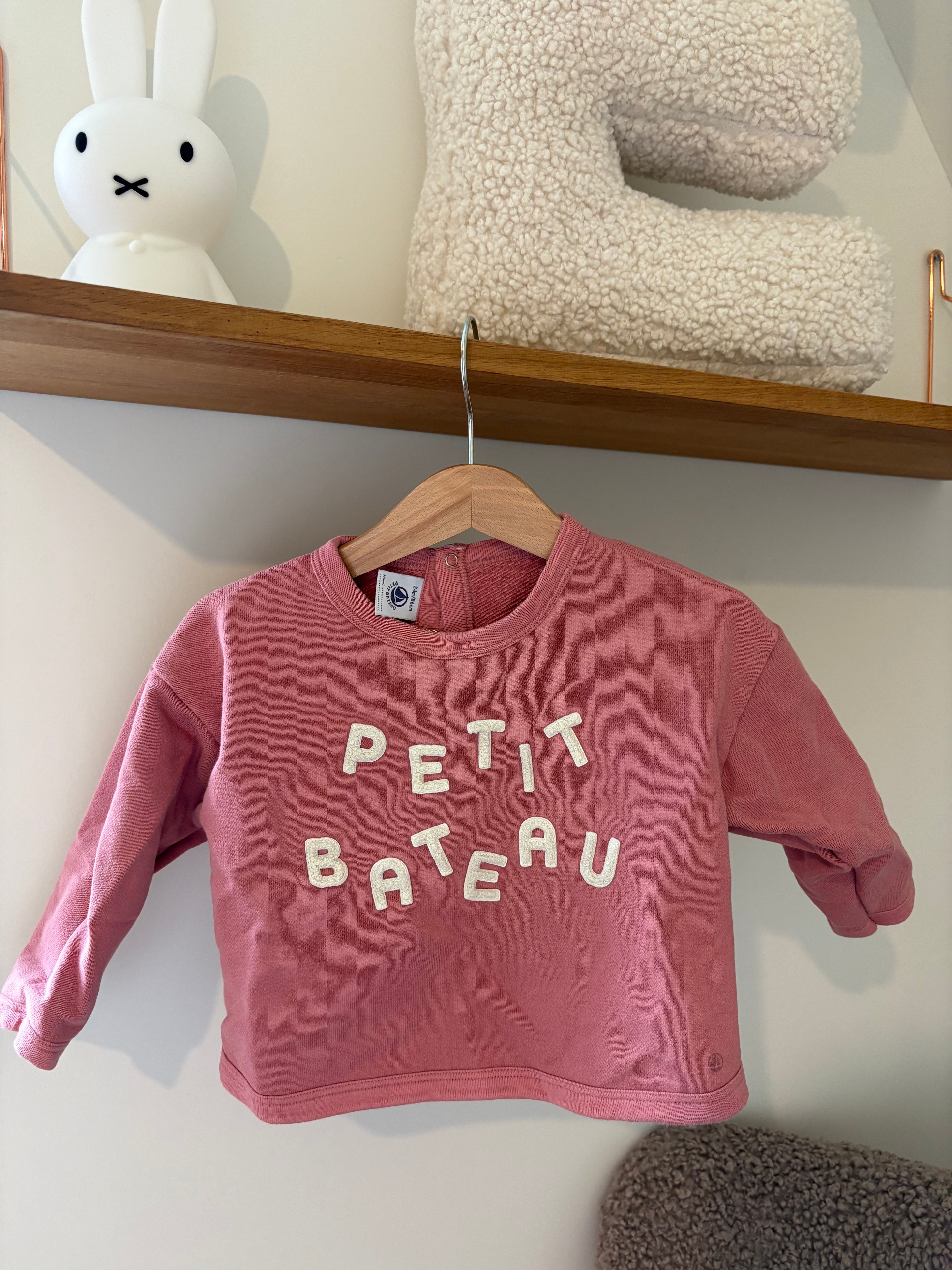 Petit Bateau roze trui - 86