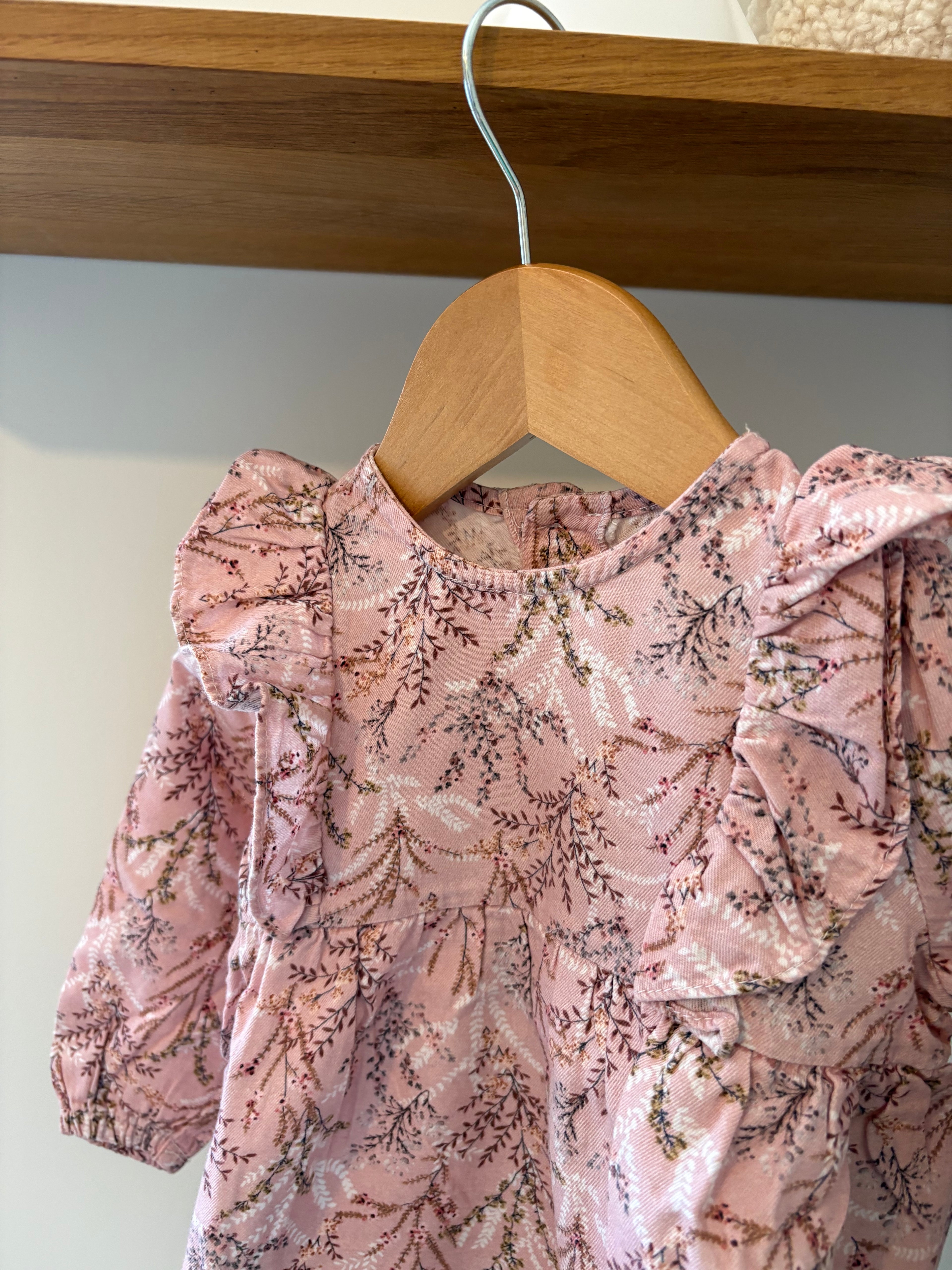 Lola Palacios - bloes met lange mouwen en bloemen - 3Y