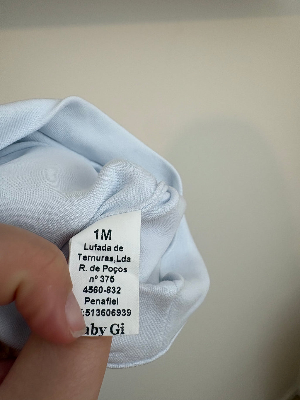 Baby Gi - blauw mutsje - 1M