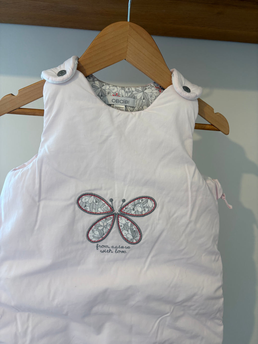 Obaibi - roze slaapzak - 3/6M
