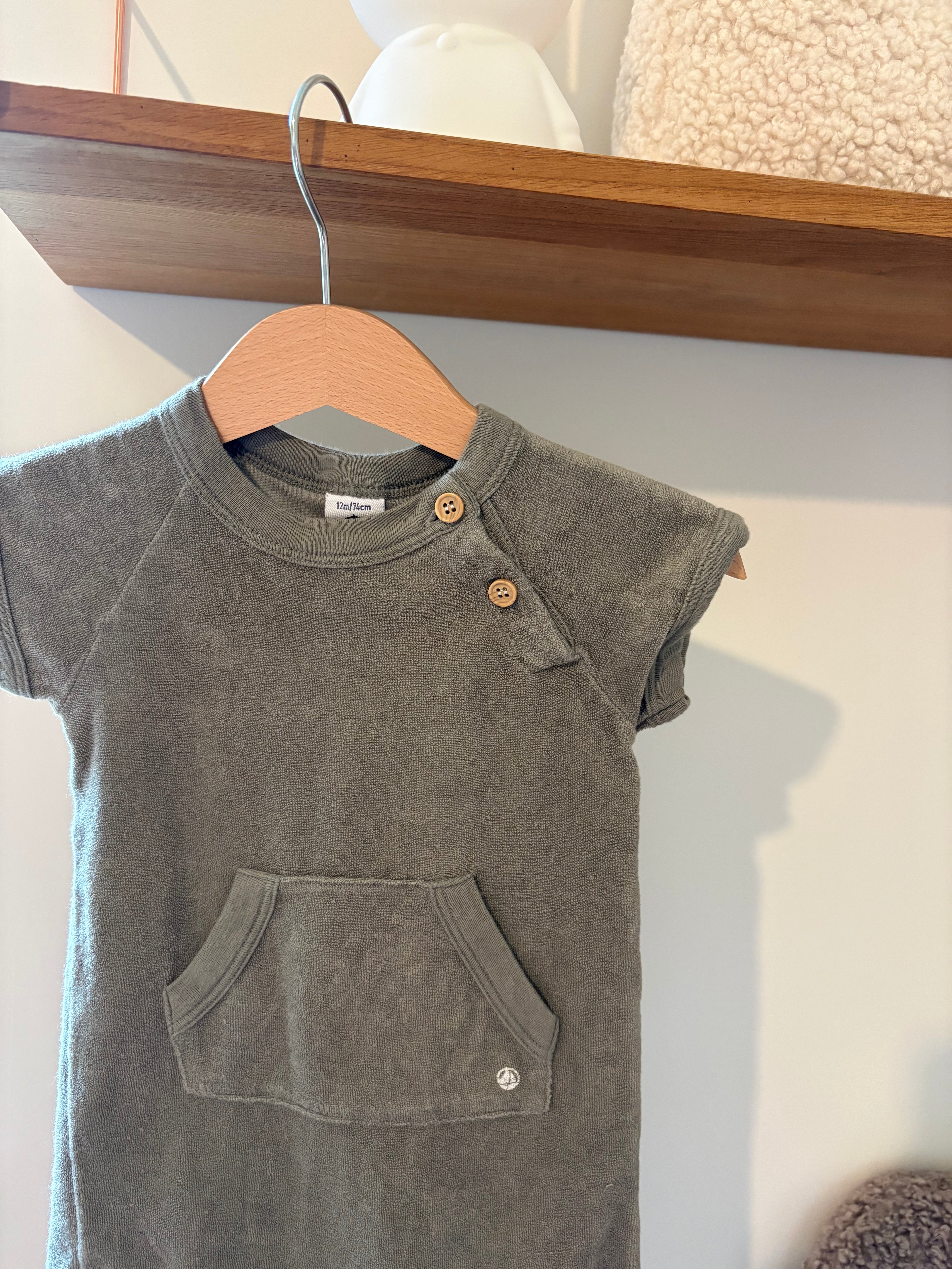 Petit Bateau - boxpakje kakigrijs - 74
