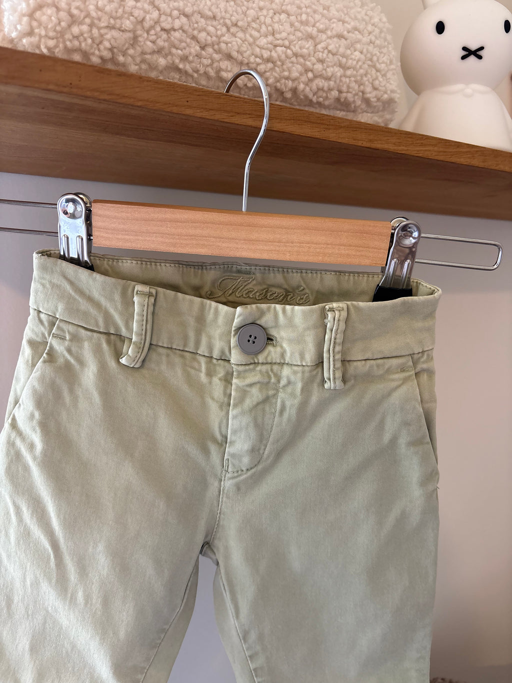 Mason's - lichtgroene broek - 92