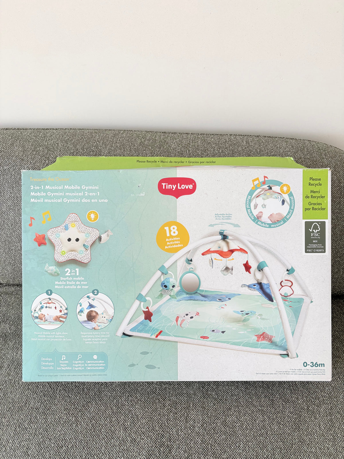 Tiny Love - baby gym "Oceaan"