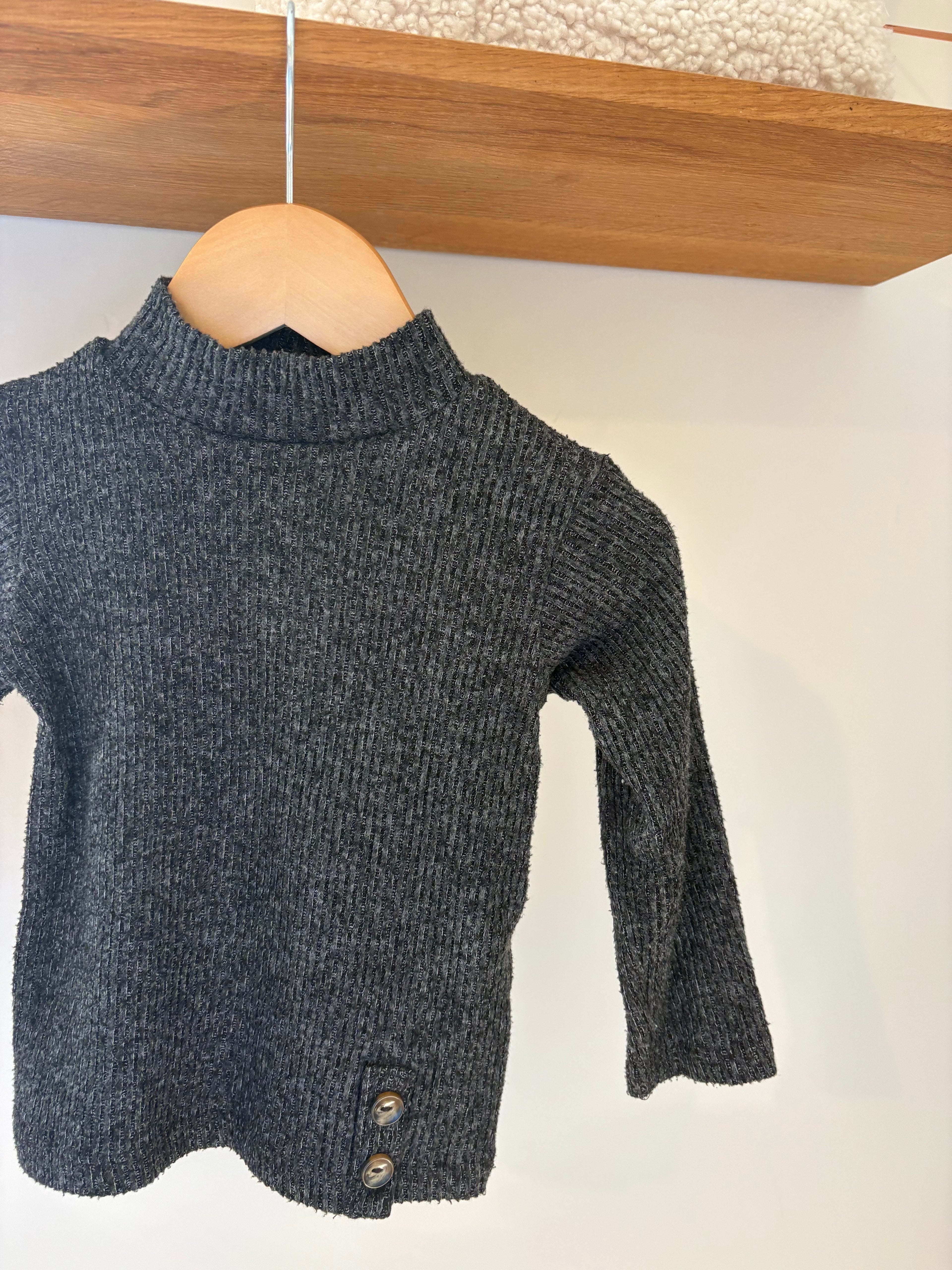 Zara - zwarte knit - 86
