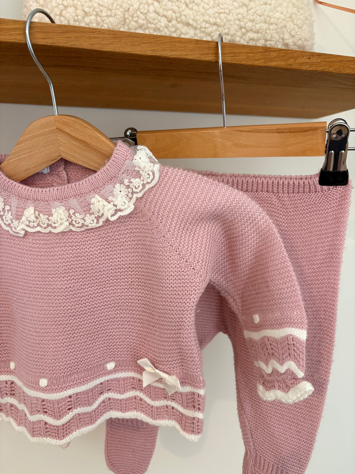 Juliana - roze setje met muts - 1M