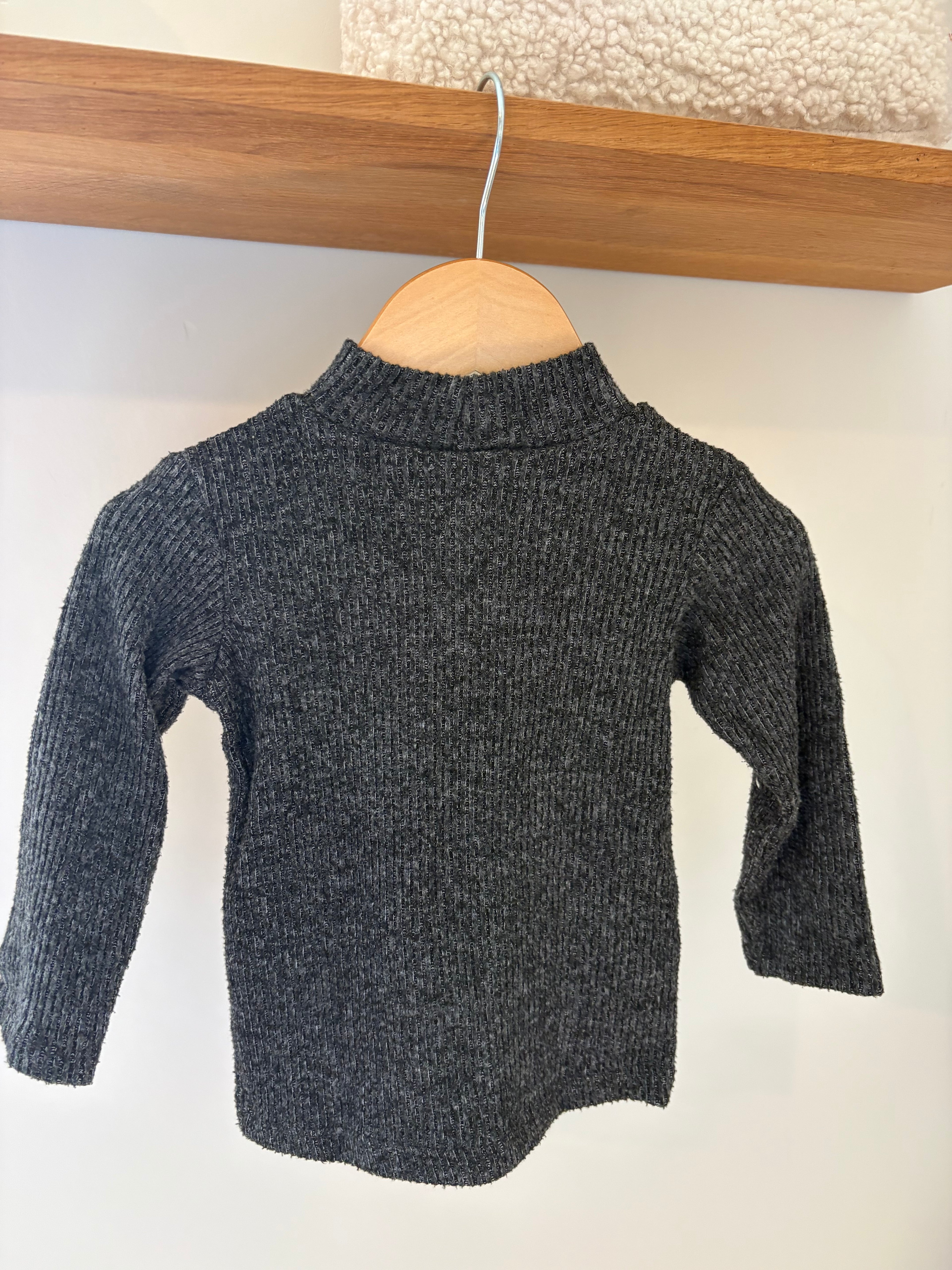 Zara - zwarte knit - 86