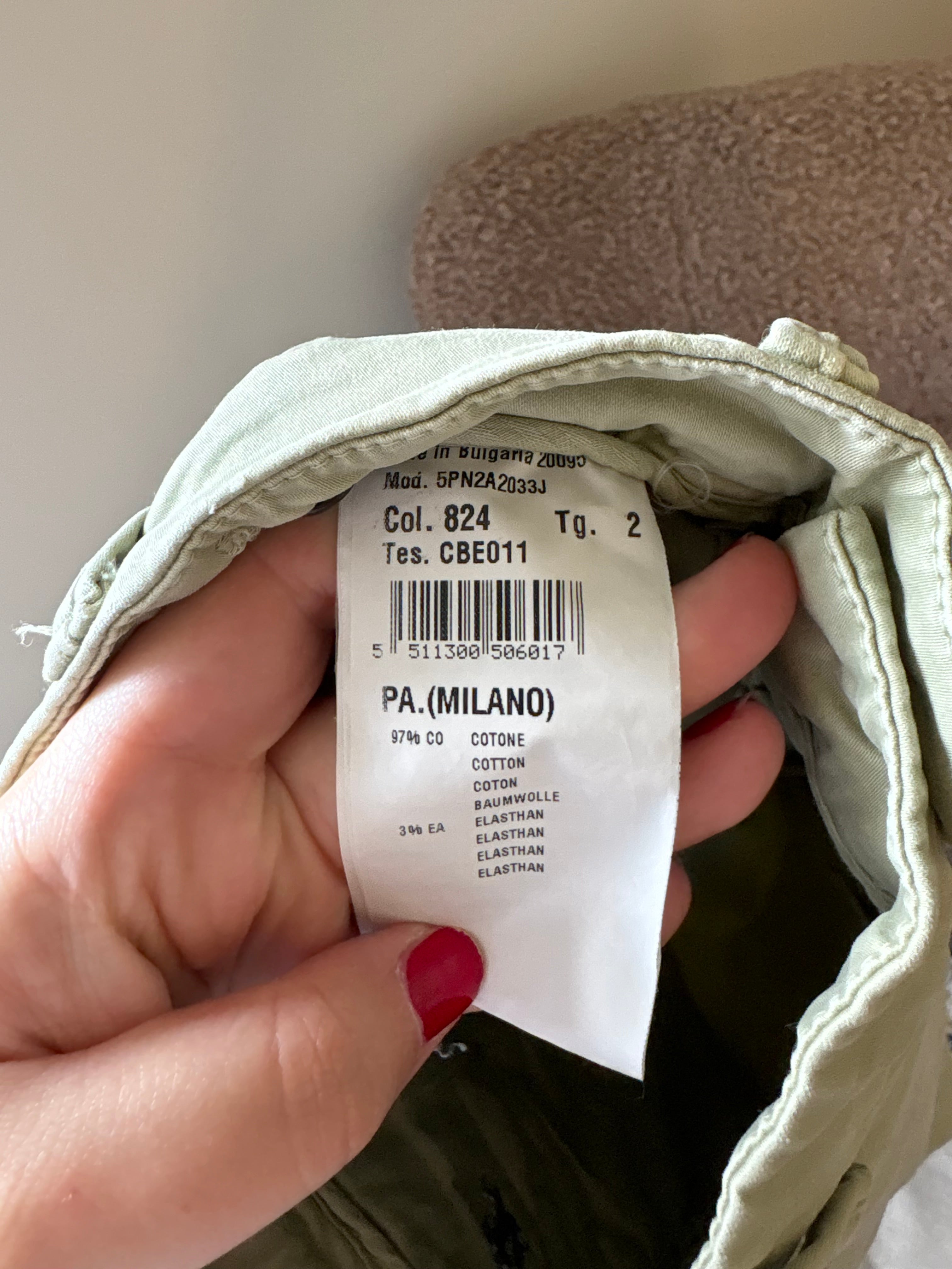 Mason's - lichtgroene broek - 92