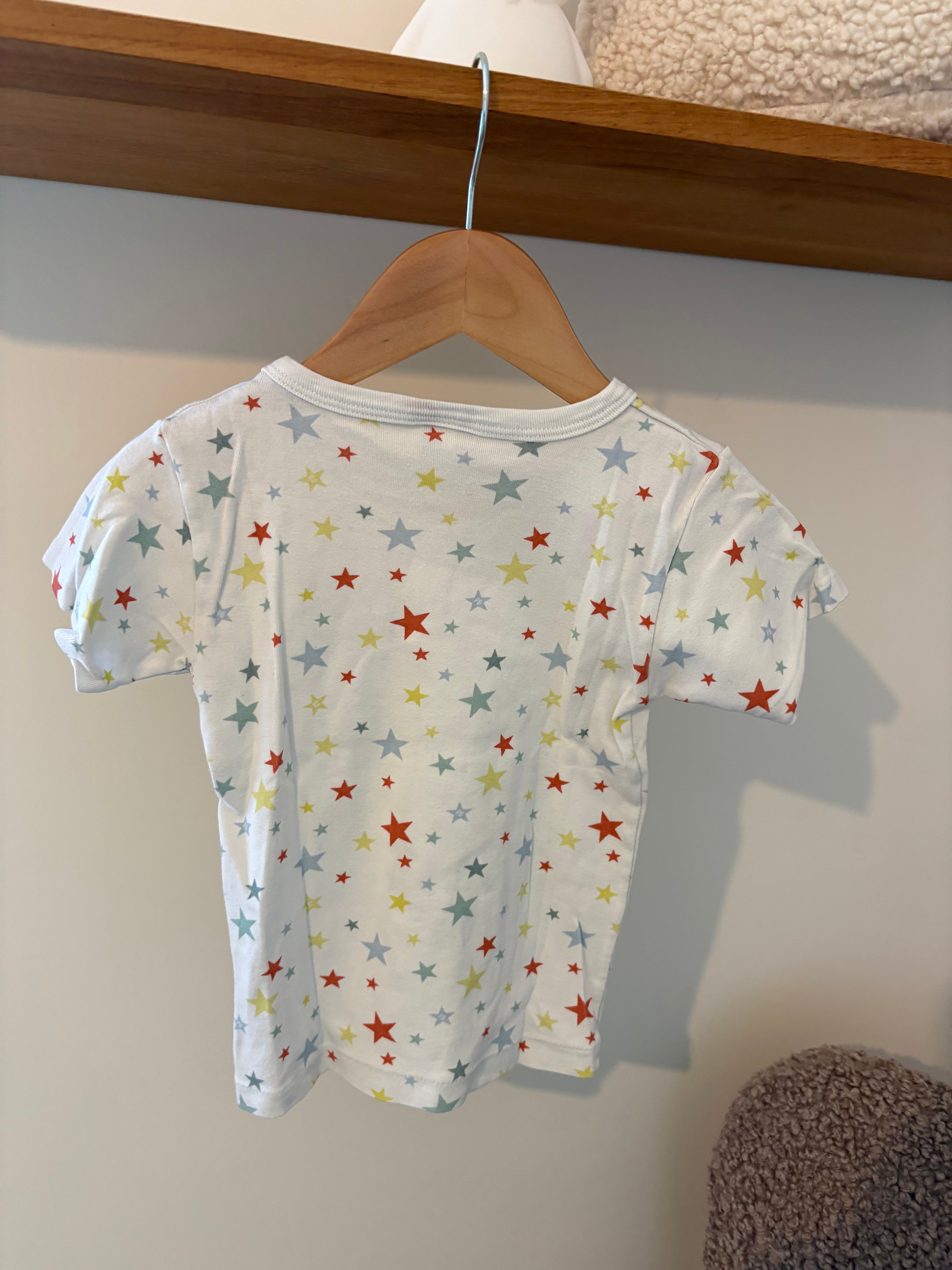 Petit Bateau - tshirt sterren - 5Y