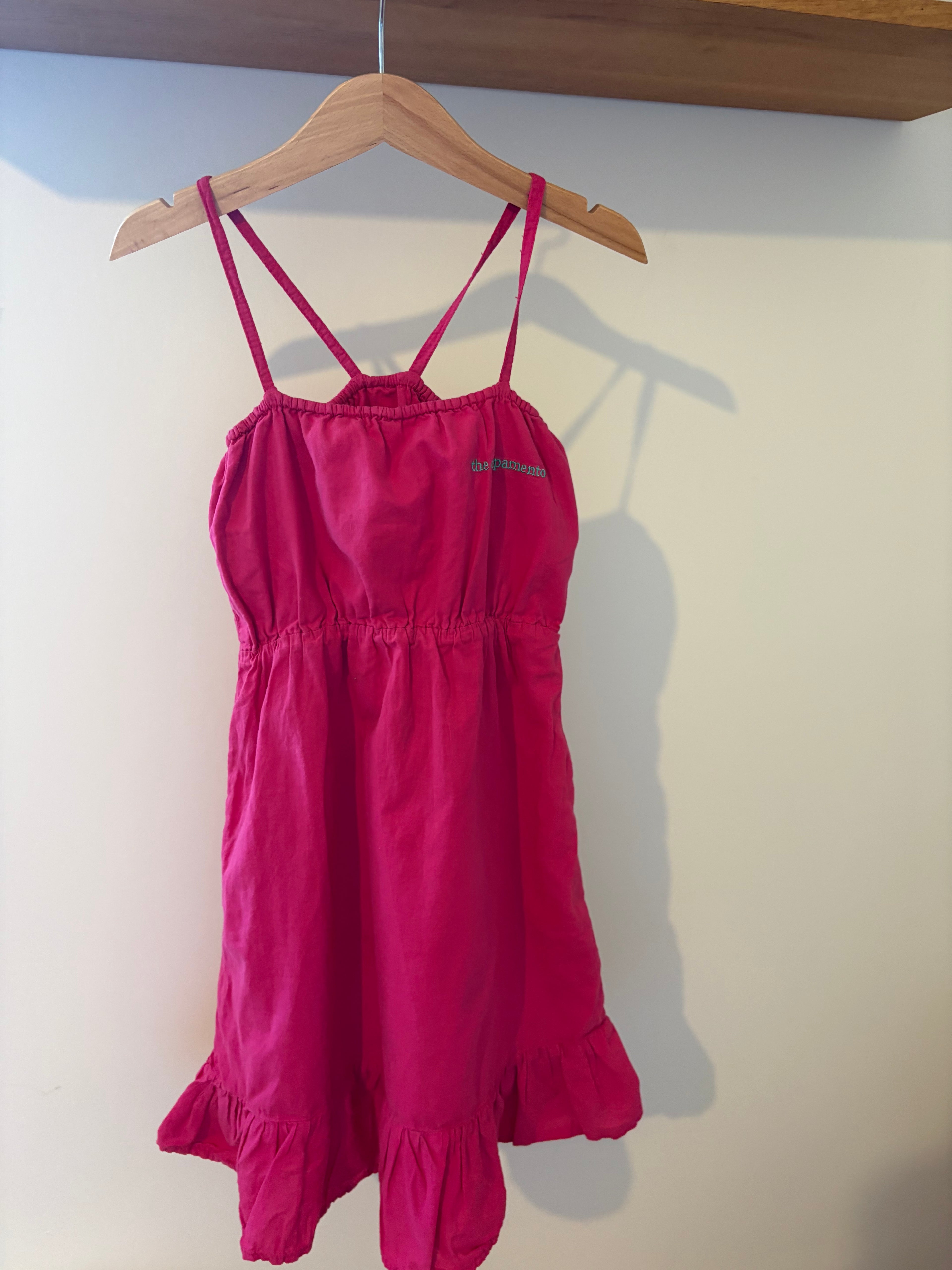 The Campamento - roze jurkje - 3/4Y