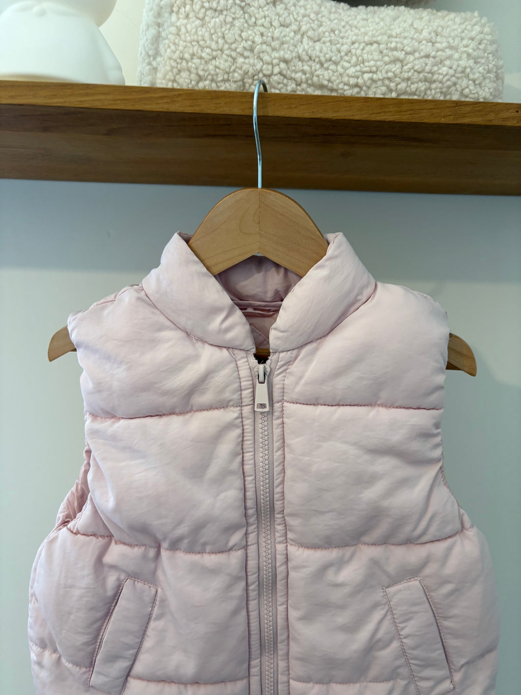 Zara - roze bodywarmer - 92
