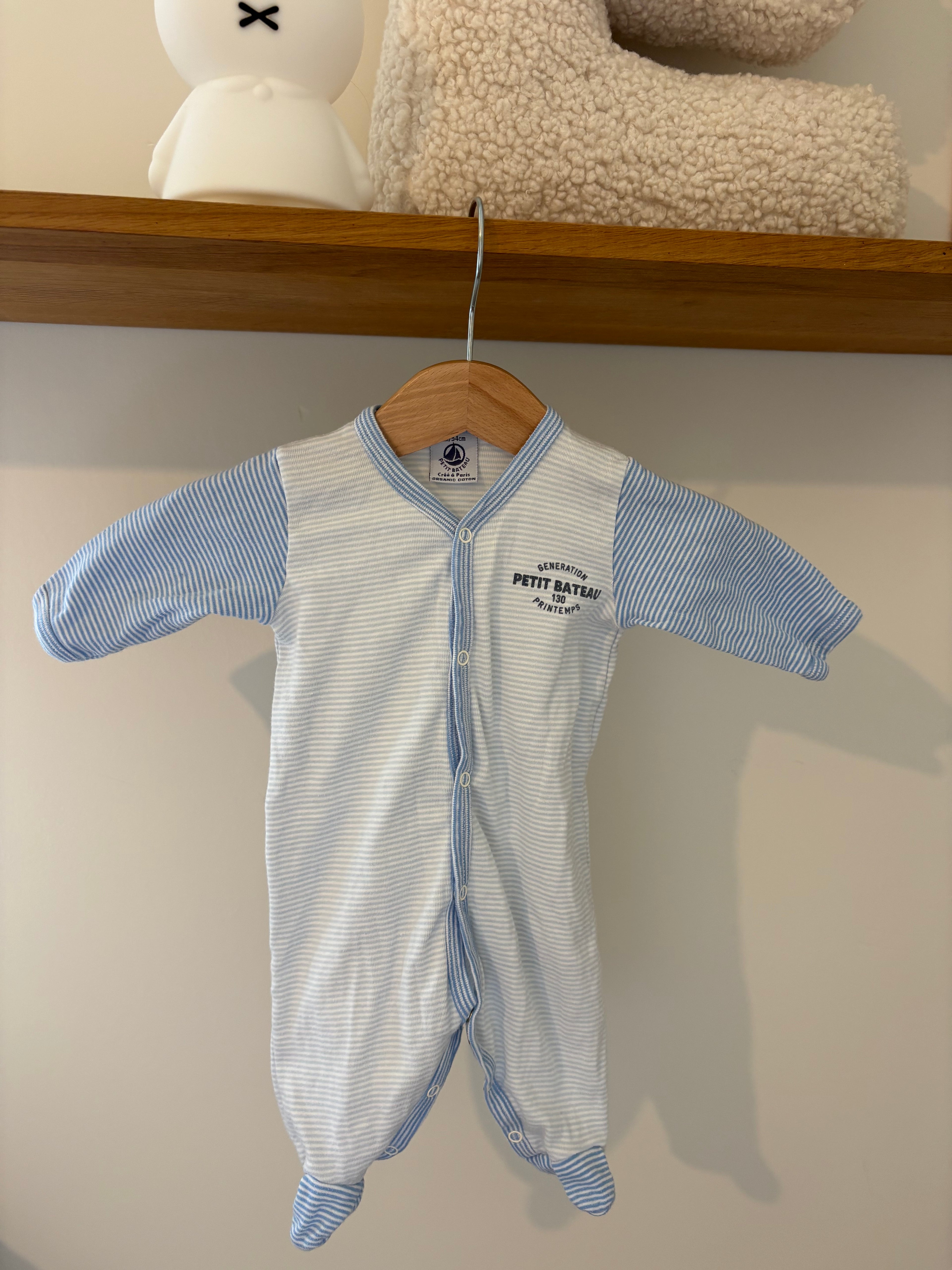 Petit Bateau - boxpakje blauw - 54