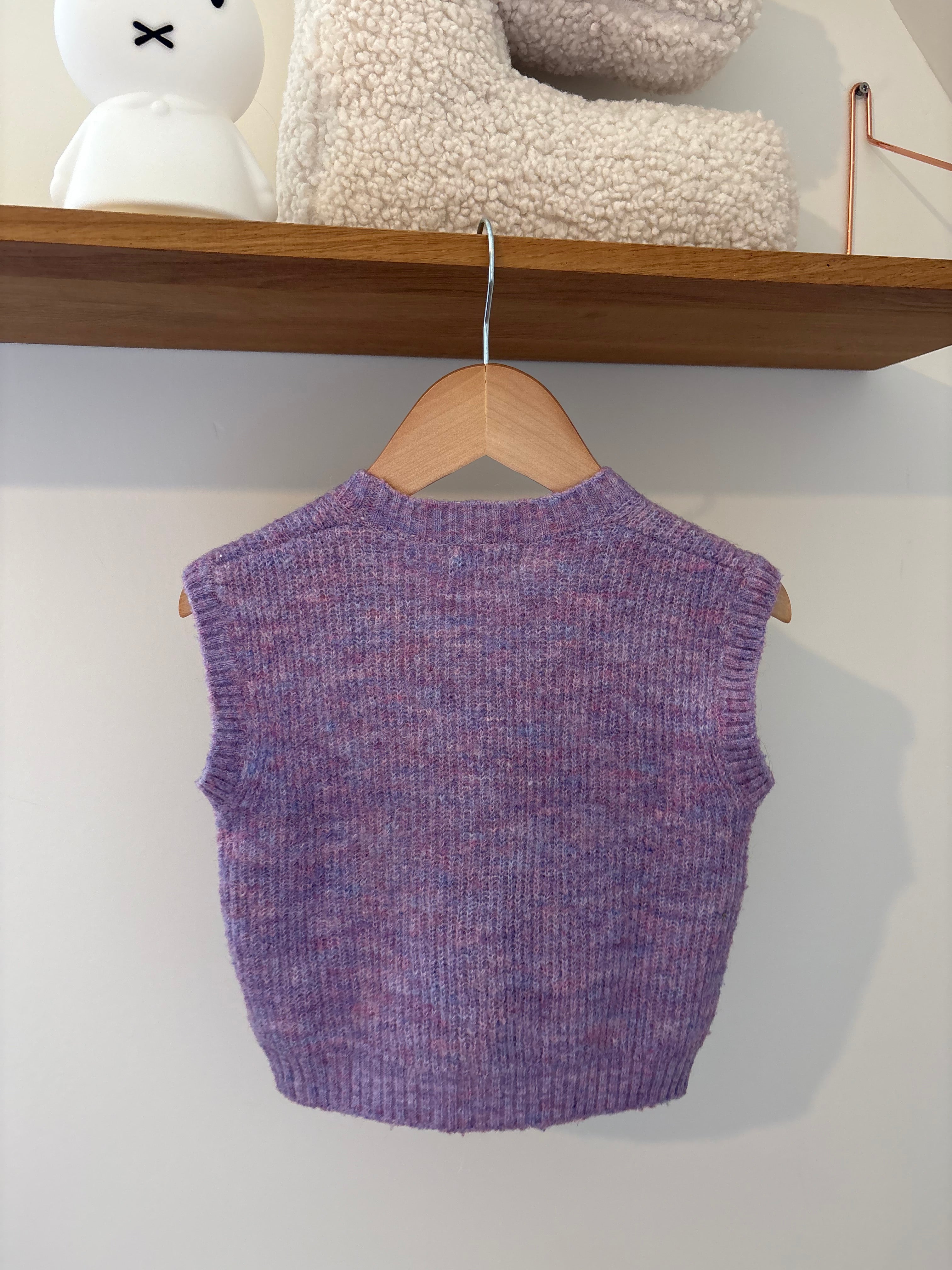 Filou & Friends - lila Debardeur knit - 2Y