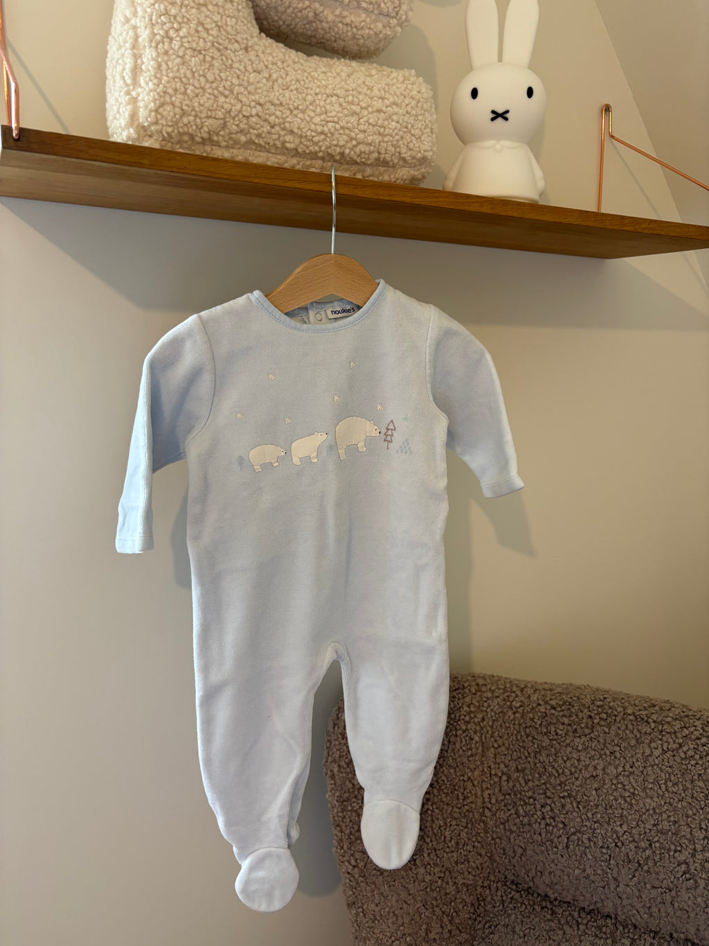 Noukies - pyjama blauw - 74