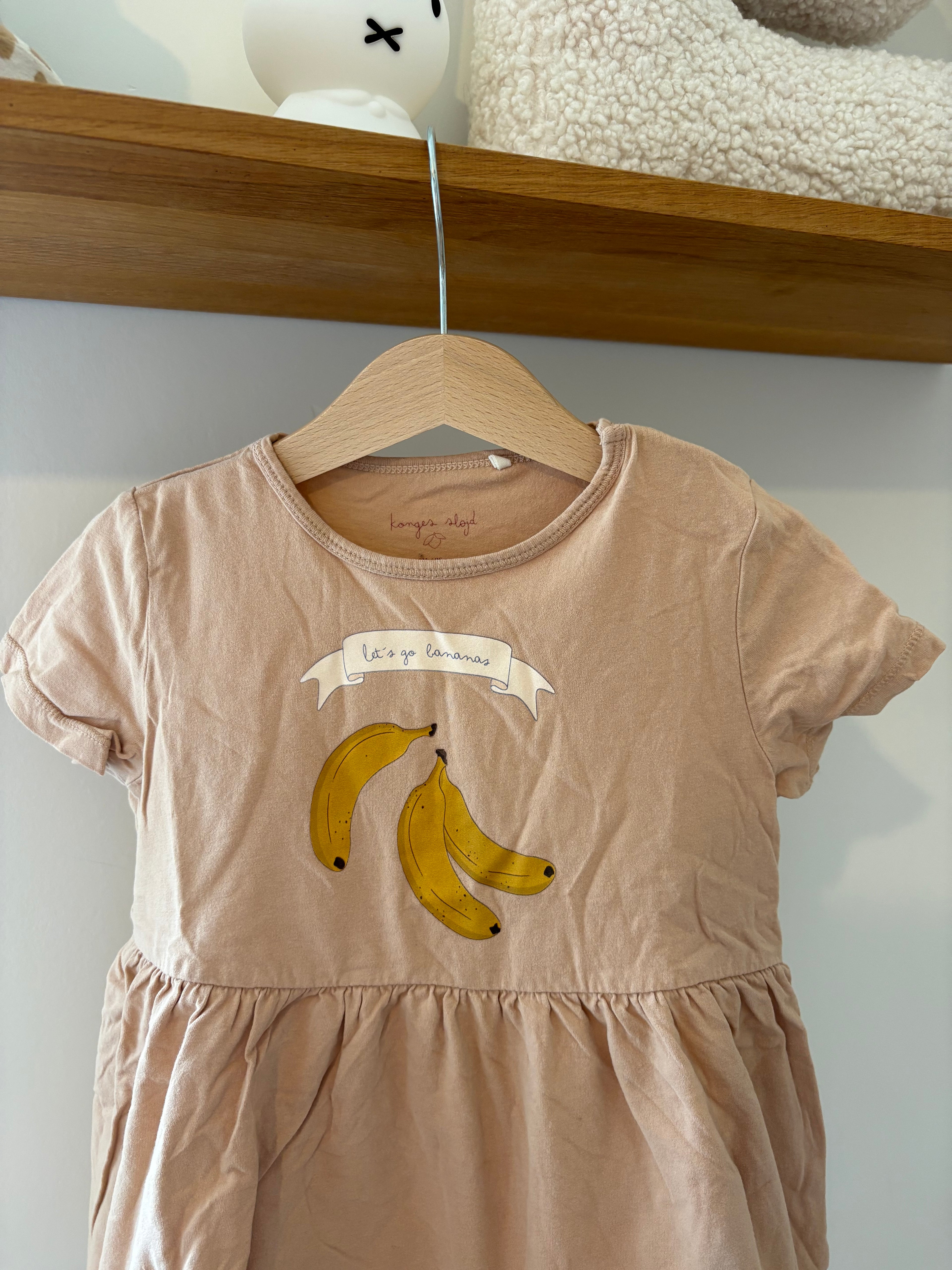 Konges Sløjd - jurkje let's go bananas - 18M