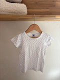 Petit Bateau - t-shirt hartjes - 110