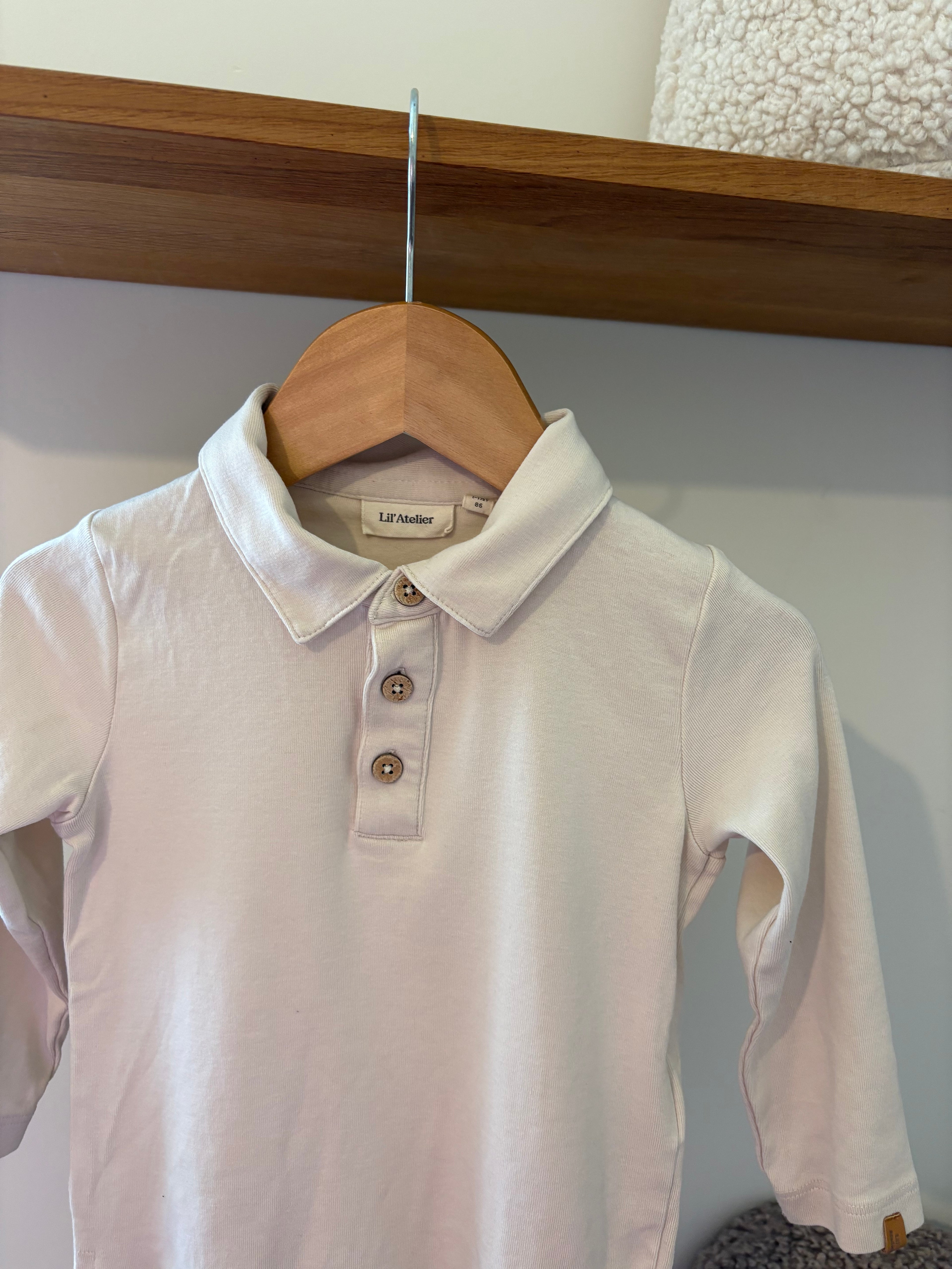 Lil'Atelier - polo lange mouwen - 86