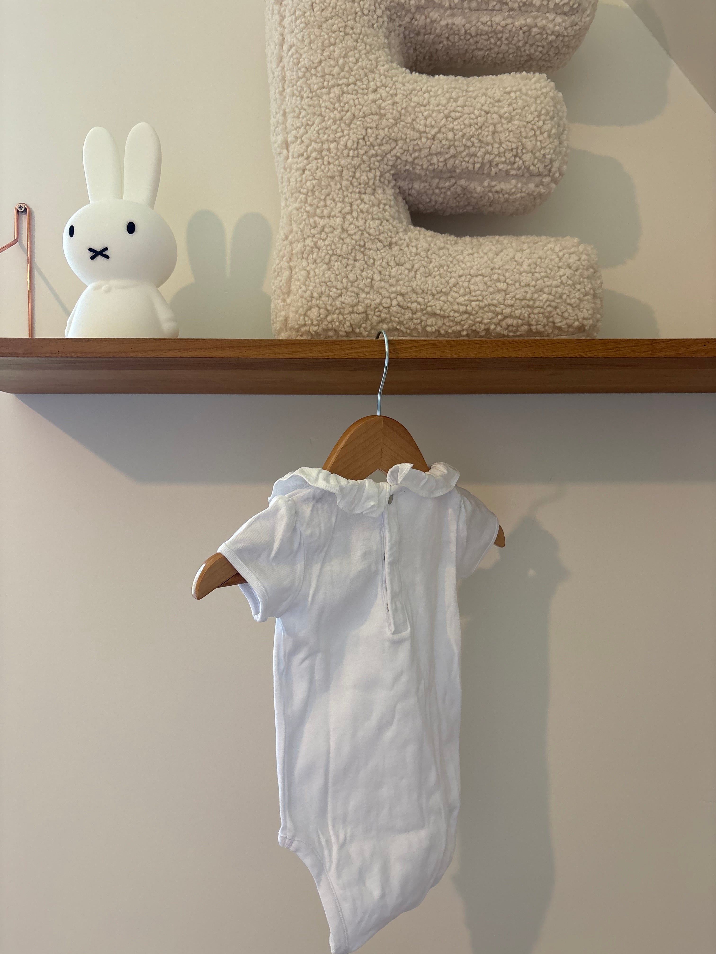 Jacadi - body met kraagje - 12M