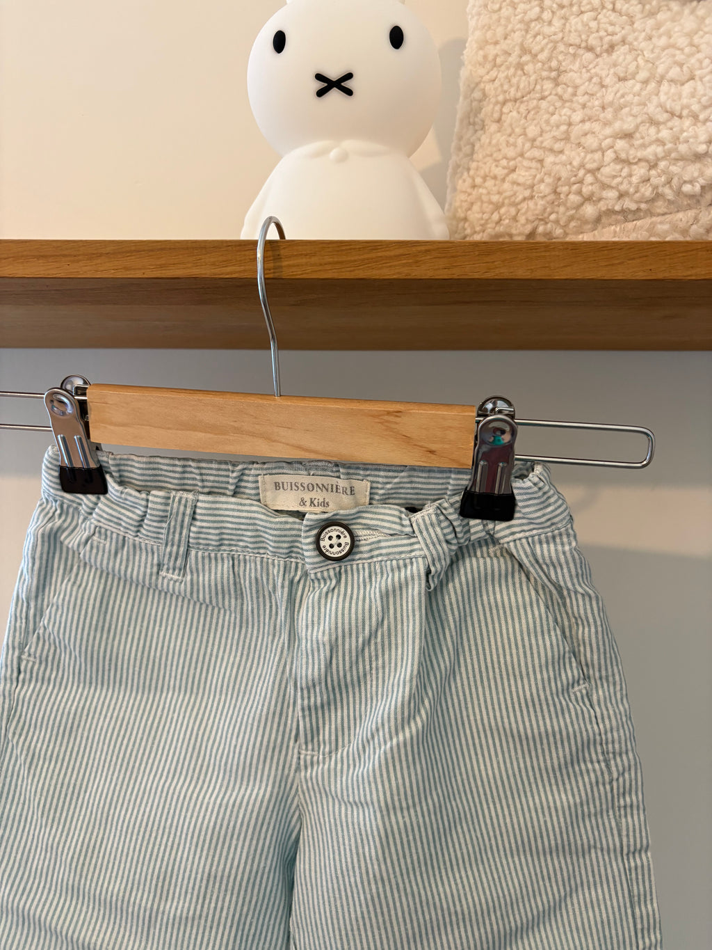 Buissoniere - gestreepte short - 4/5Y