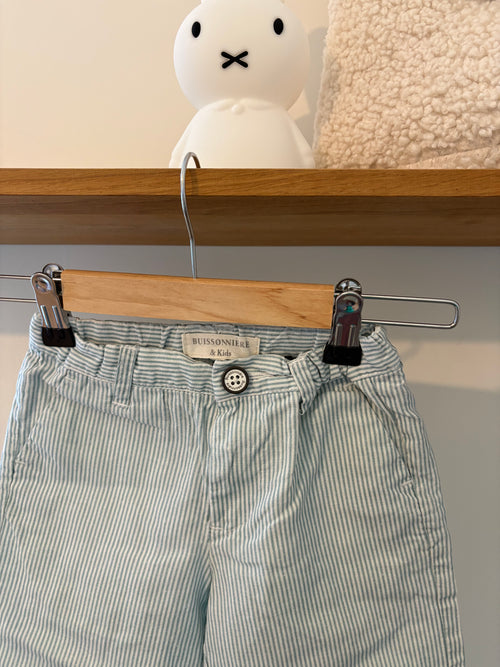 Buissoniere - gestreepte short - 4/5Y