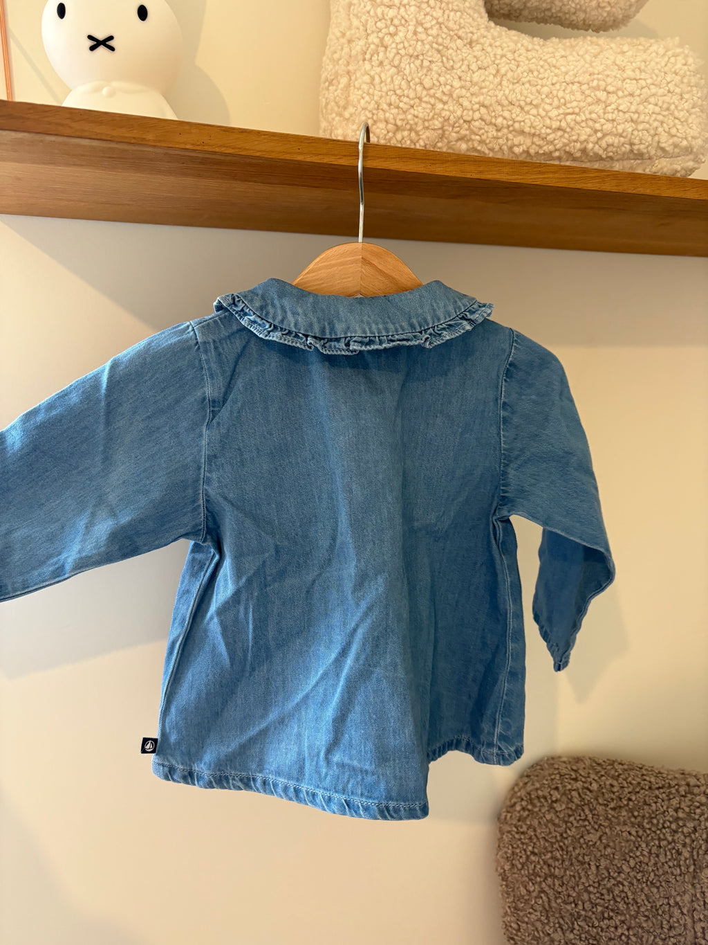 Petit Bateau demin blouse - 86