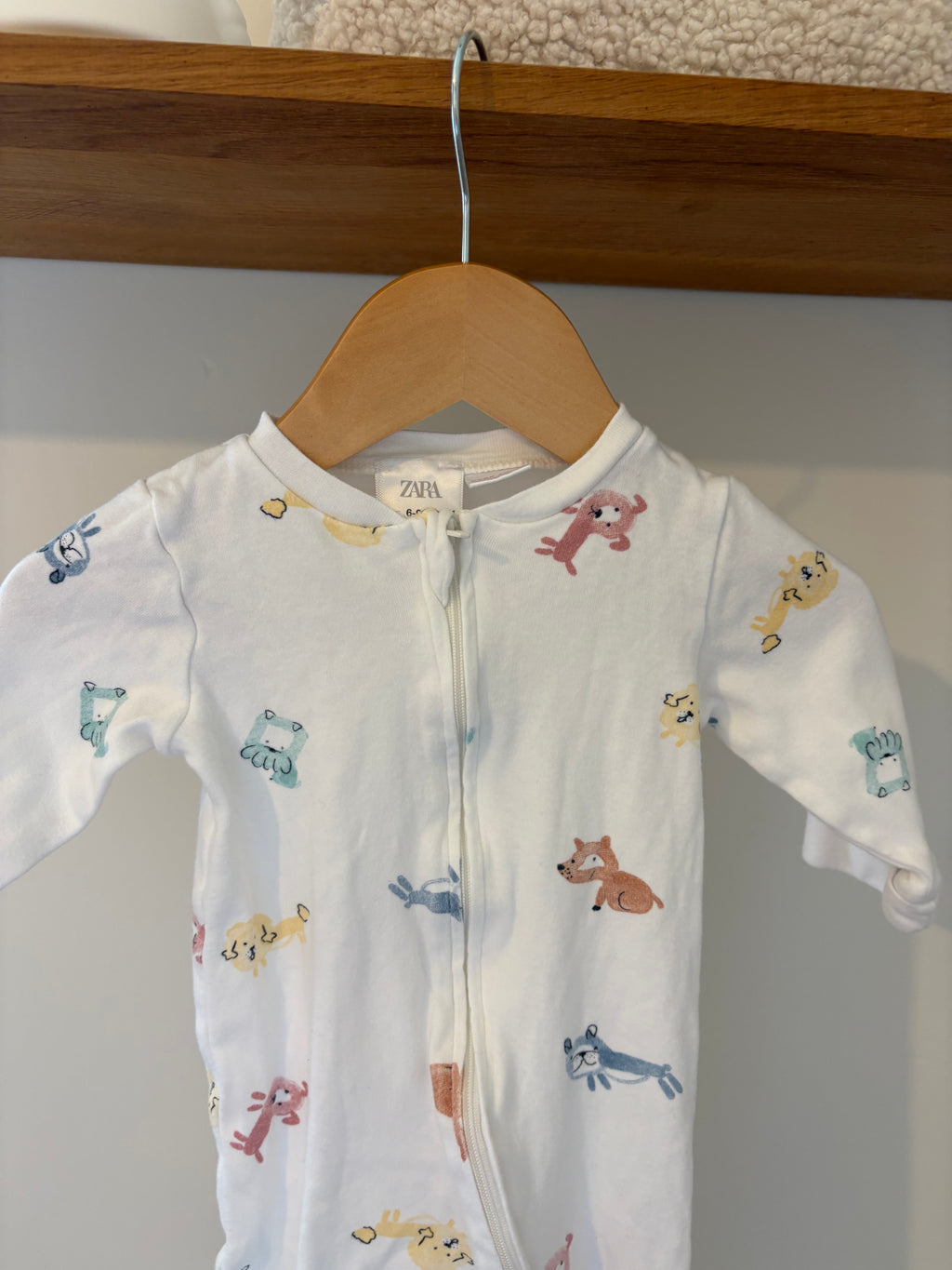 Zara - pyjama hondjes- 74