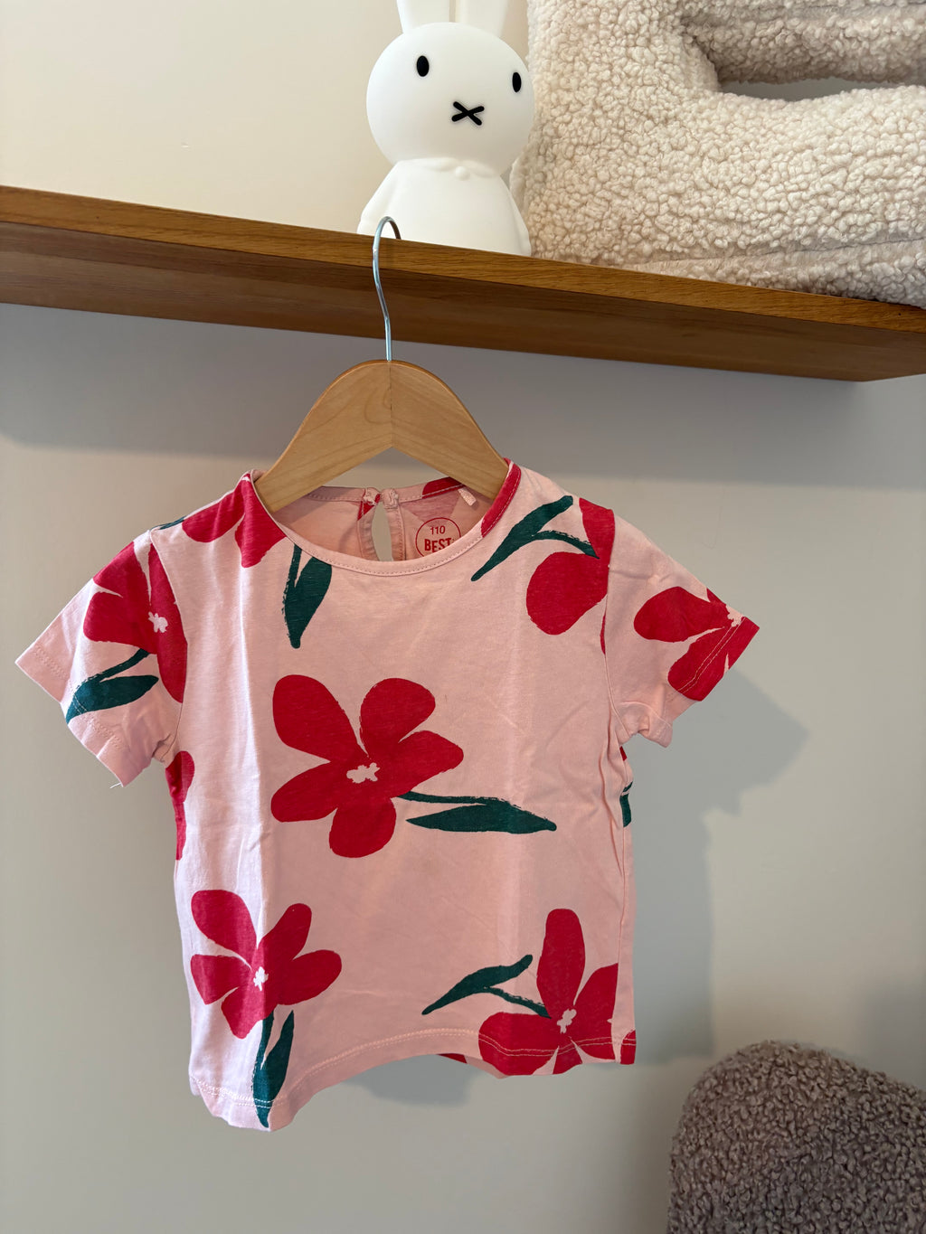 JBC - Tshirt bloemen - 110