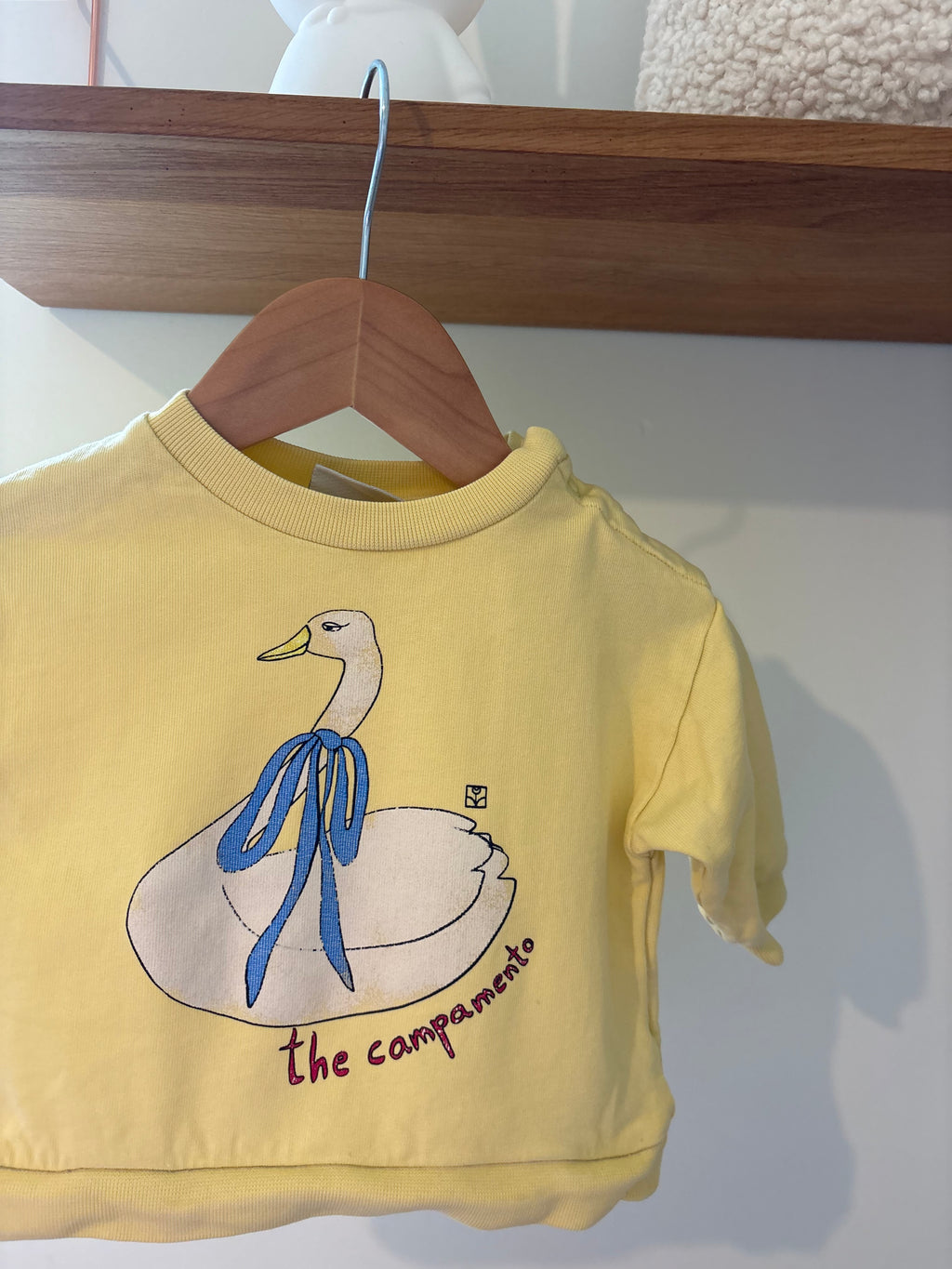 The Campamento - Sweatshirt 'zwaan' - 6M