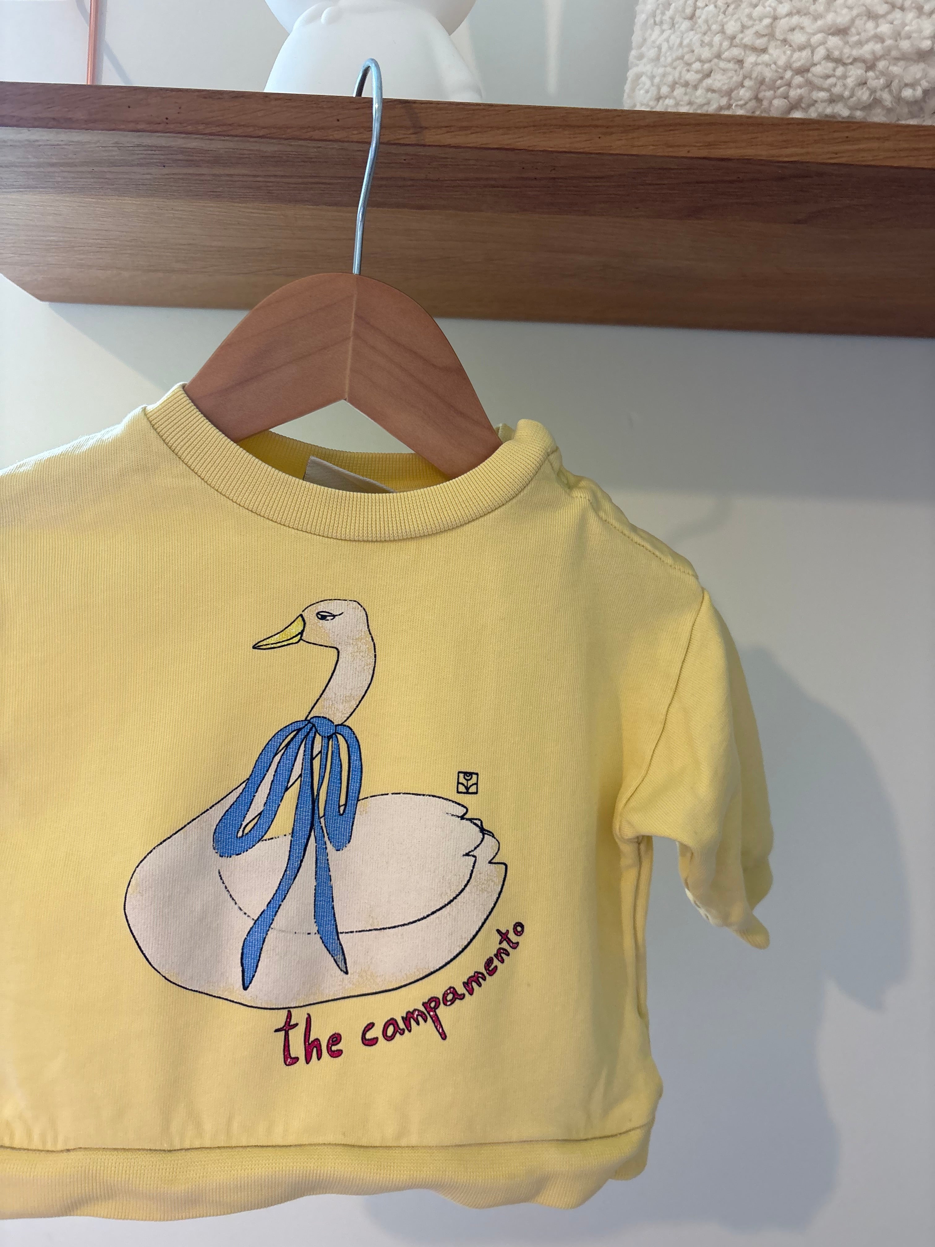 The Campamento - Sweatshirt 'zwaan' - 6M