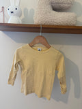 Petit Bateau - pyjamatop geel - 95