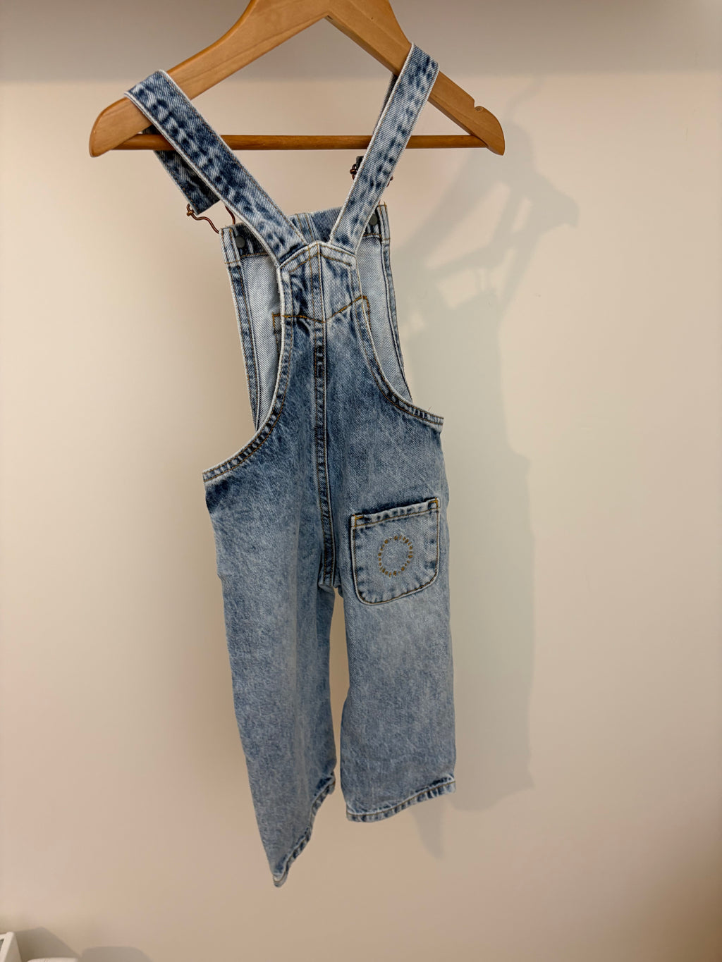 Piupiuchick - denim salopette - 18M