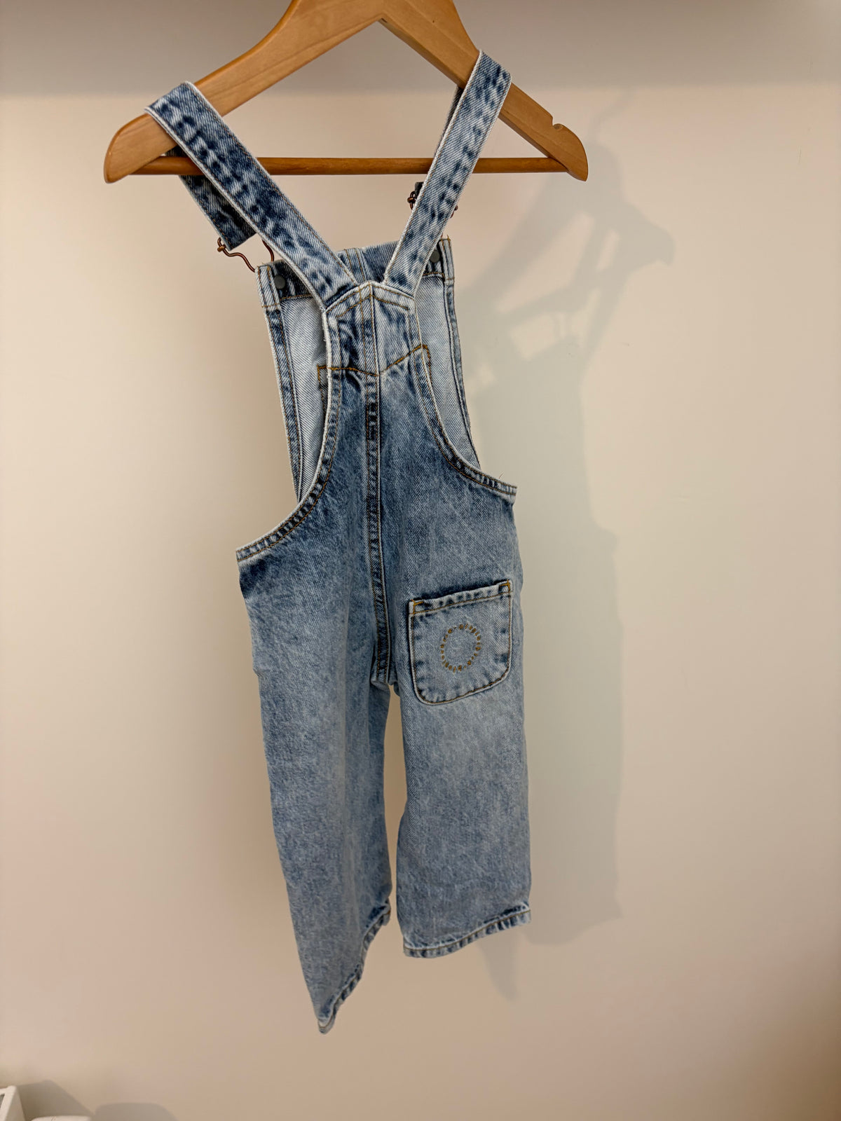 Piupiuchick - denim salopette - 18M