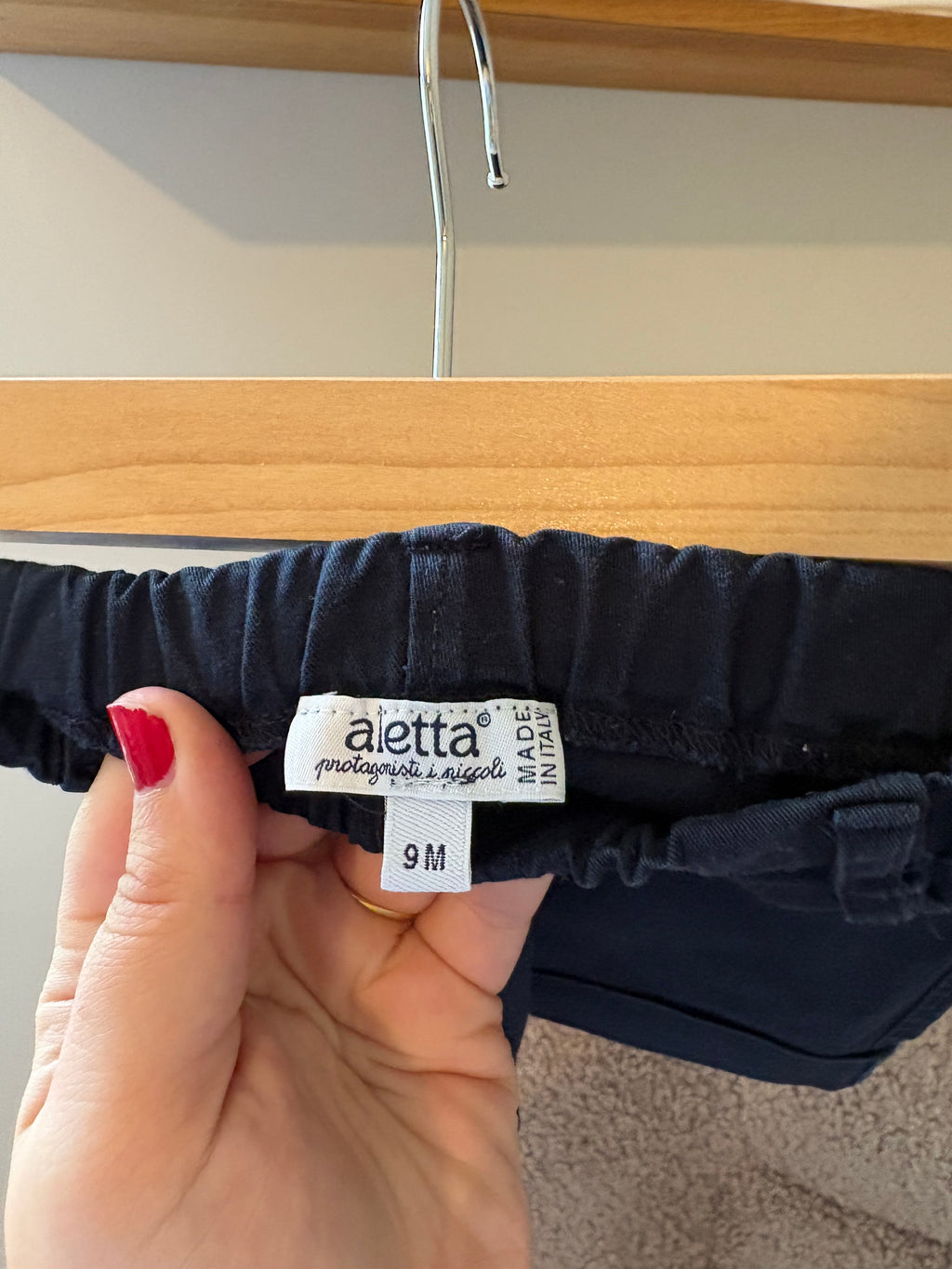 Aletta - blauw chino broek - 9M